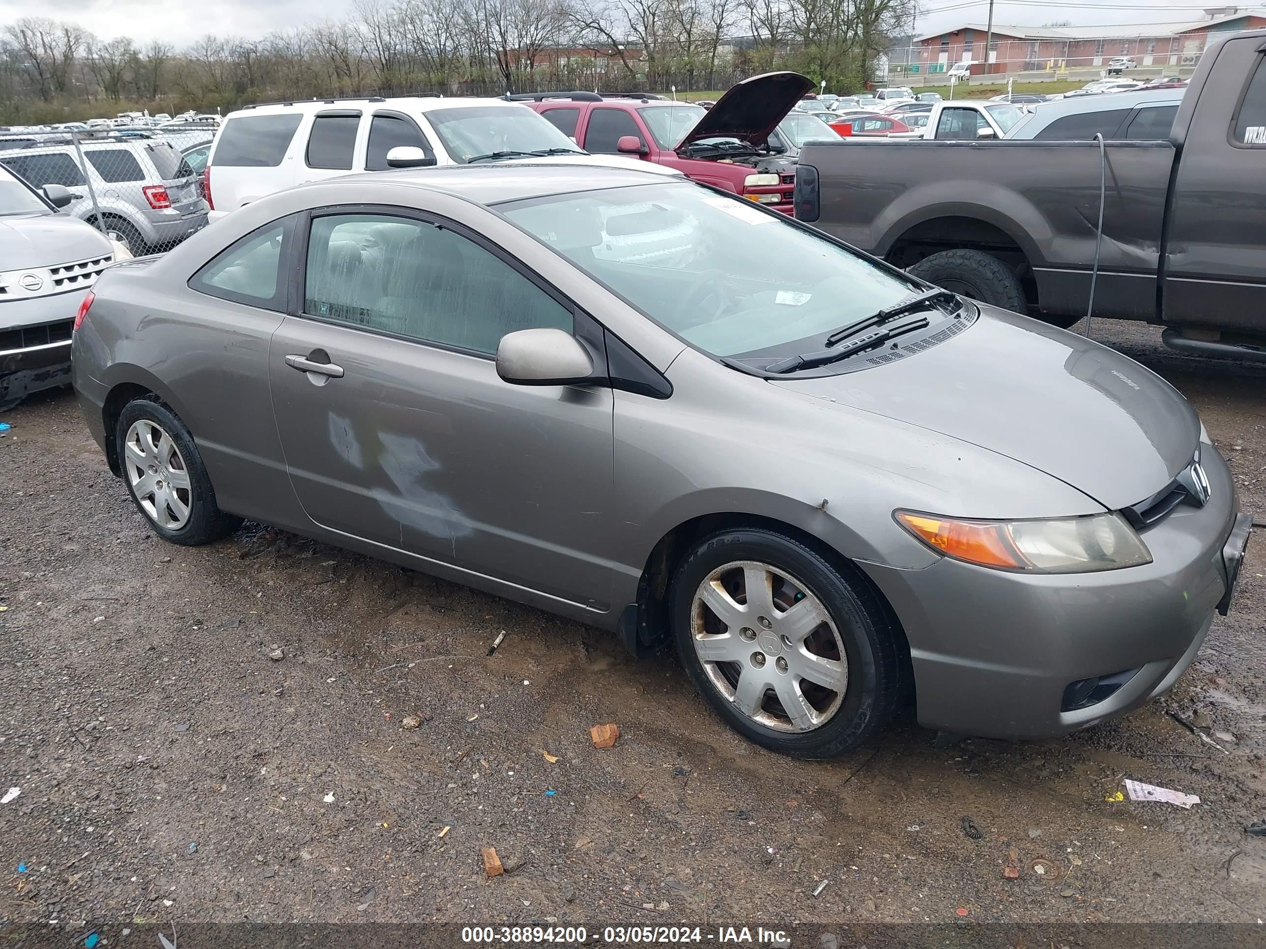 honda civic 2007 2hgfg12617h545922