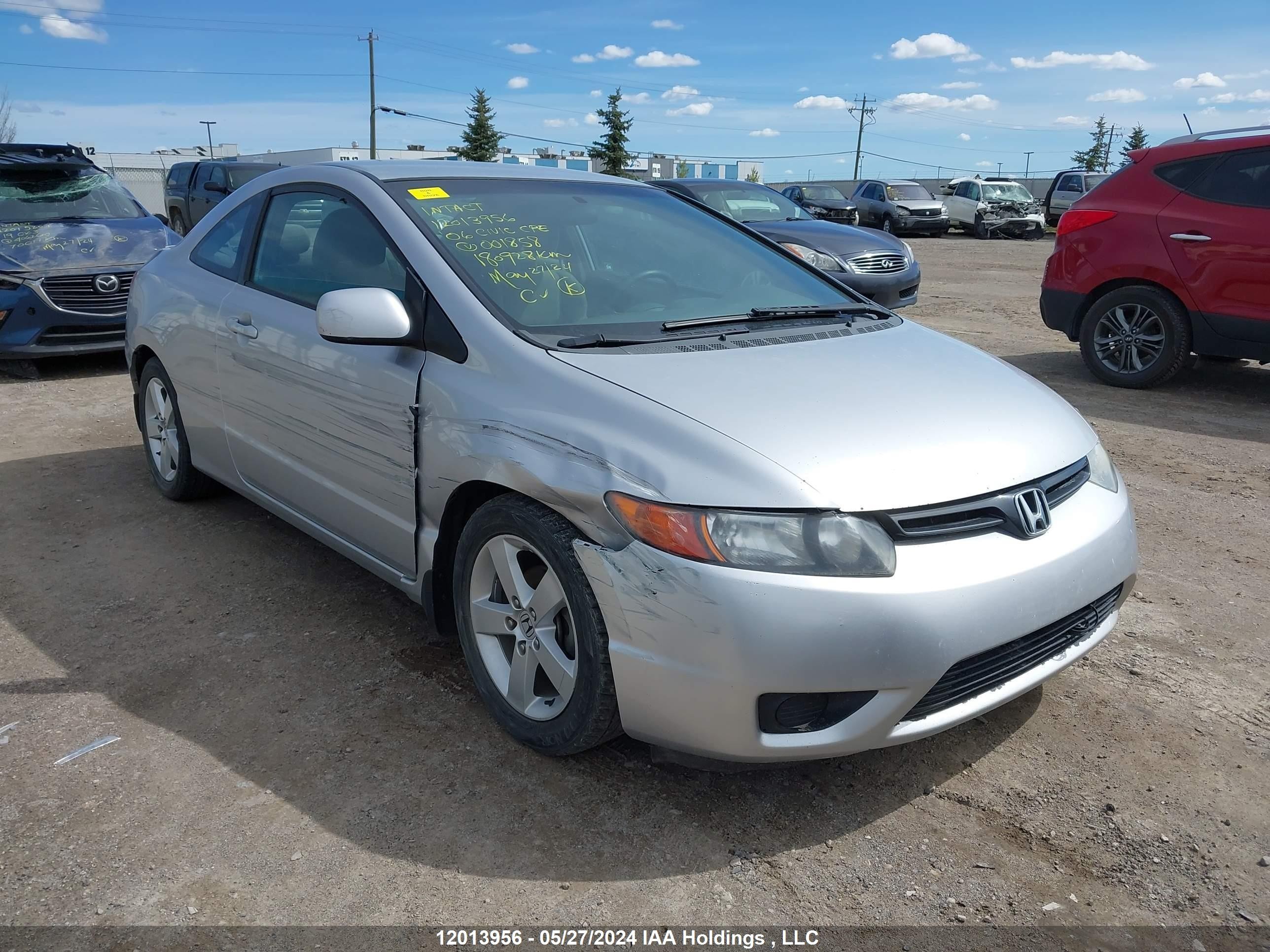 honda civic 2006 2hgfg12676h001858