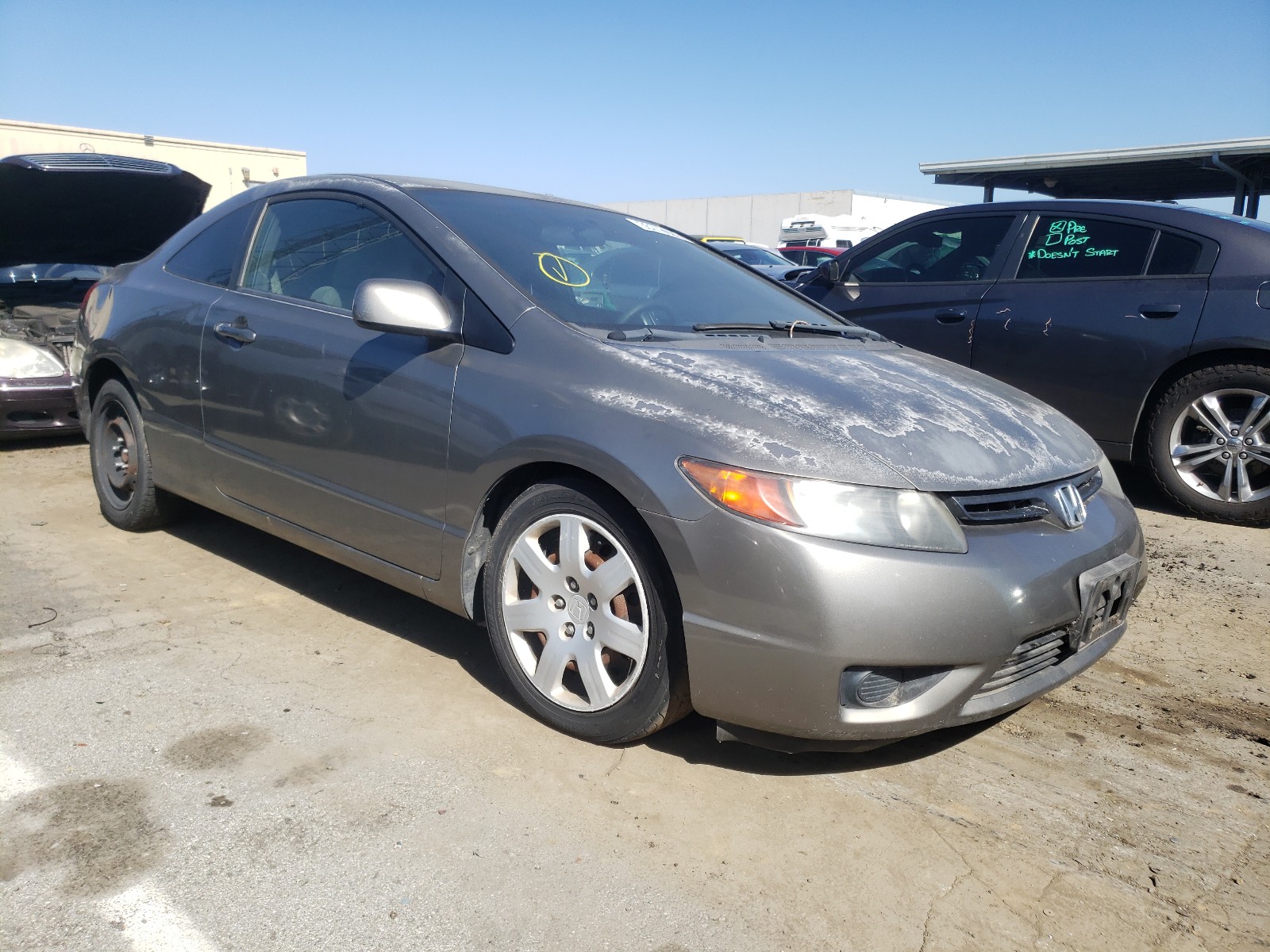 honda civic 2007 2hgfg12697h535929