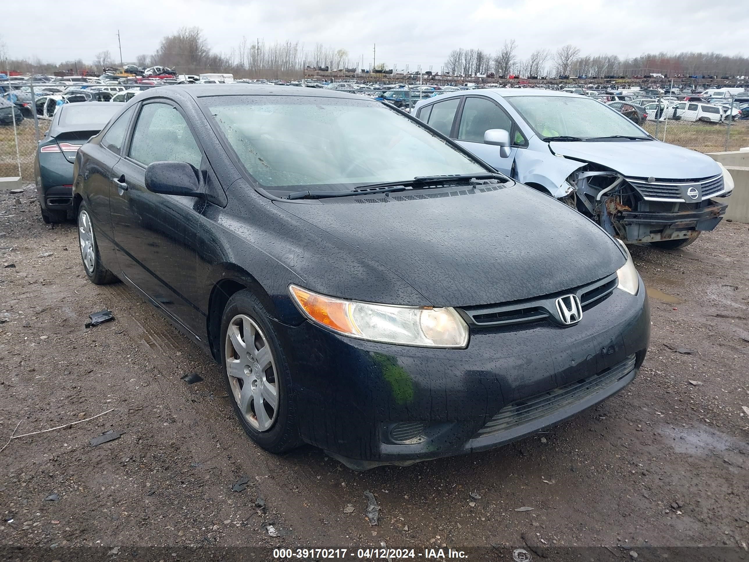 honda civic 2006 2hgfg126x6h563480