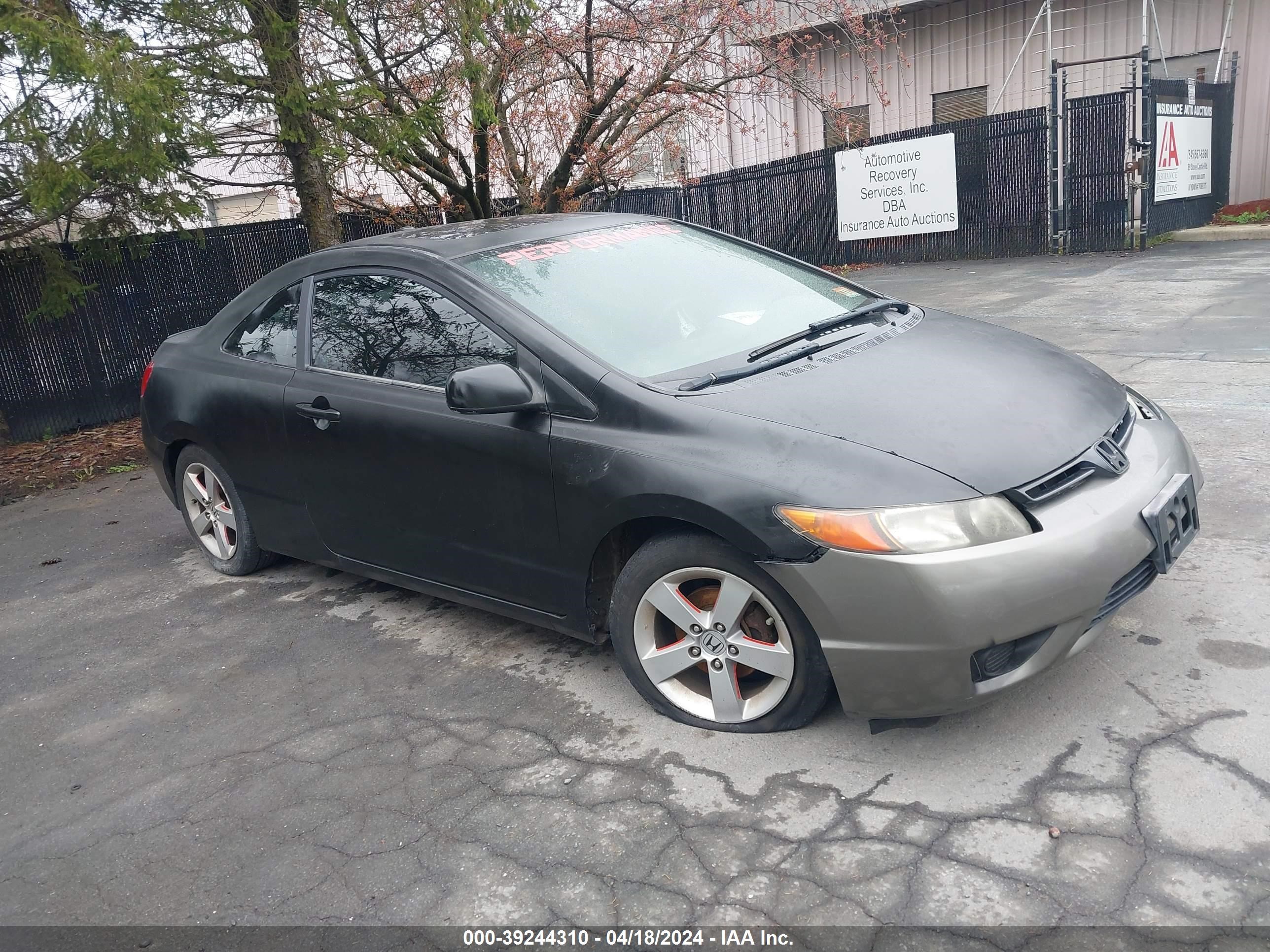 honda civic 2006 2hgfg12816h509678