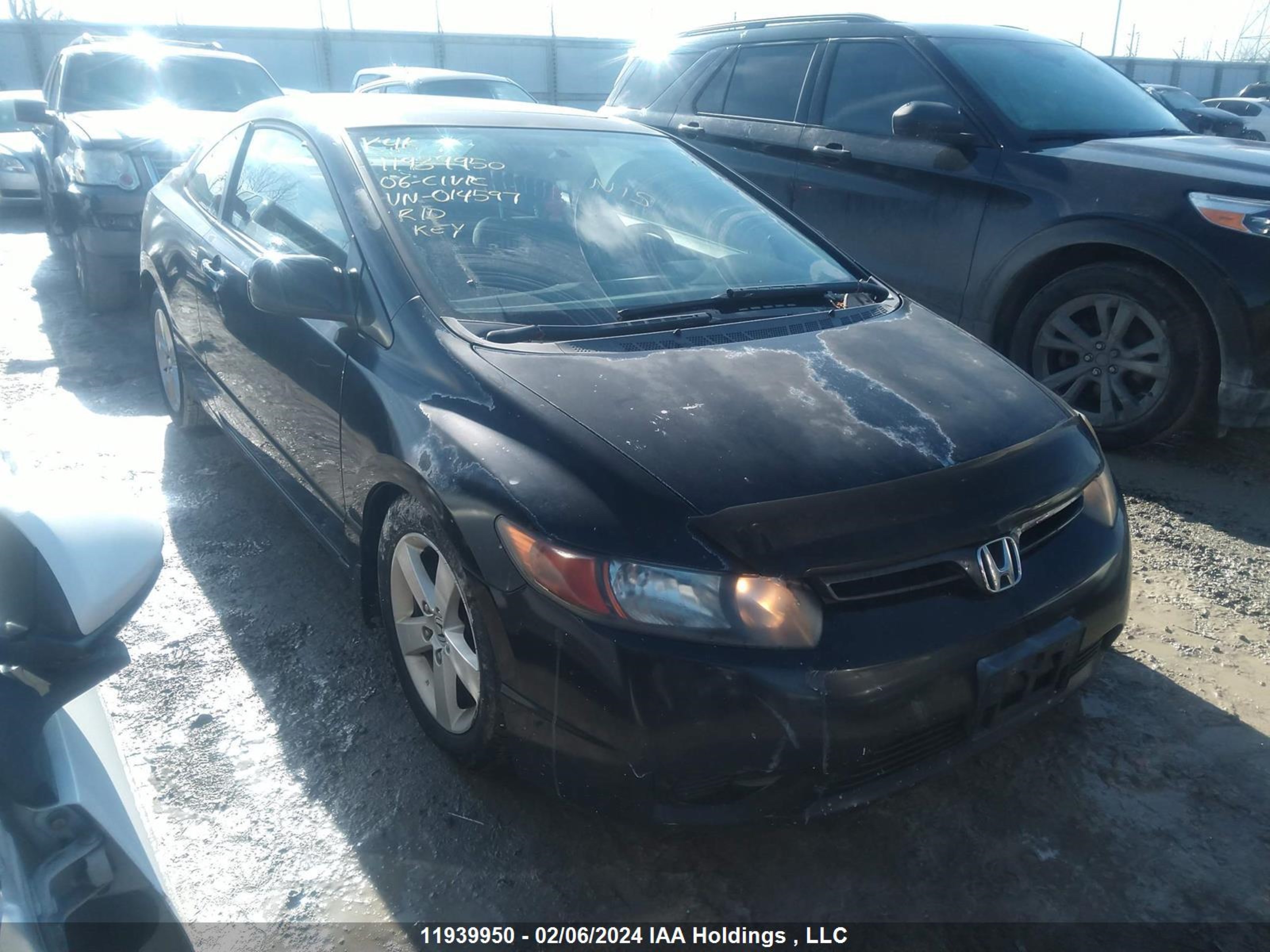 honda civic 2006 2hgfg12826h014597