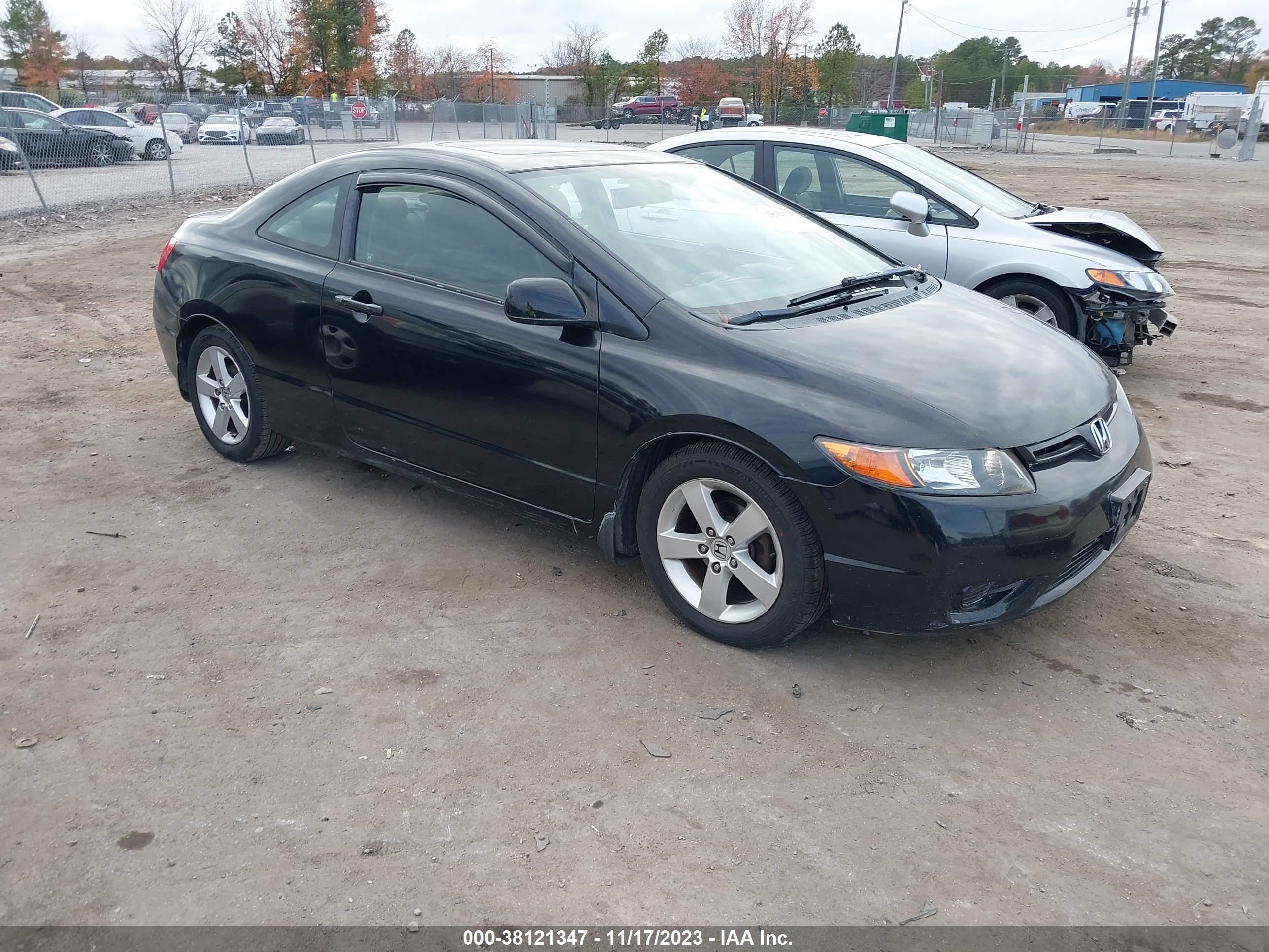 honda civic 2007 2hgfg12837h503656