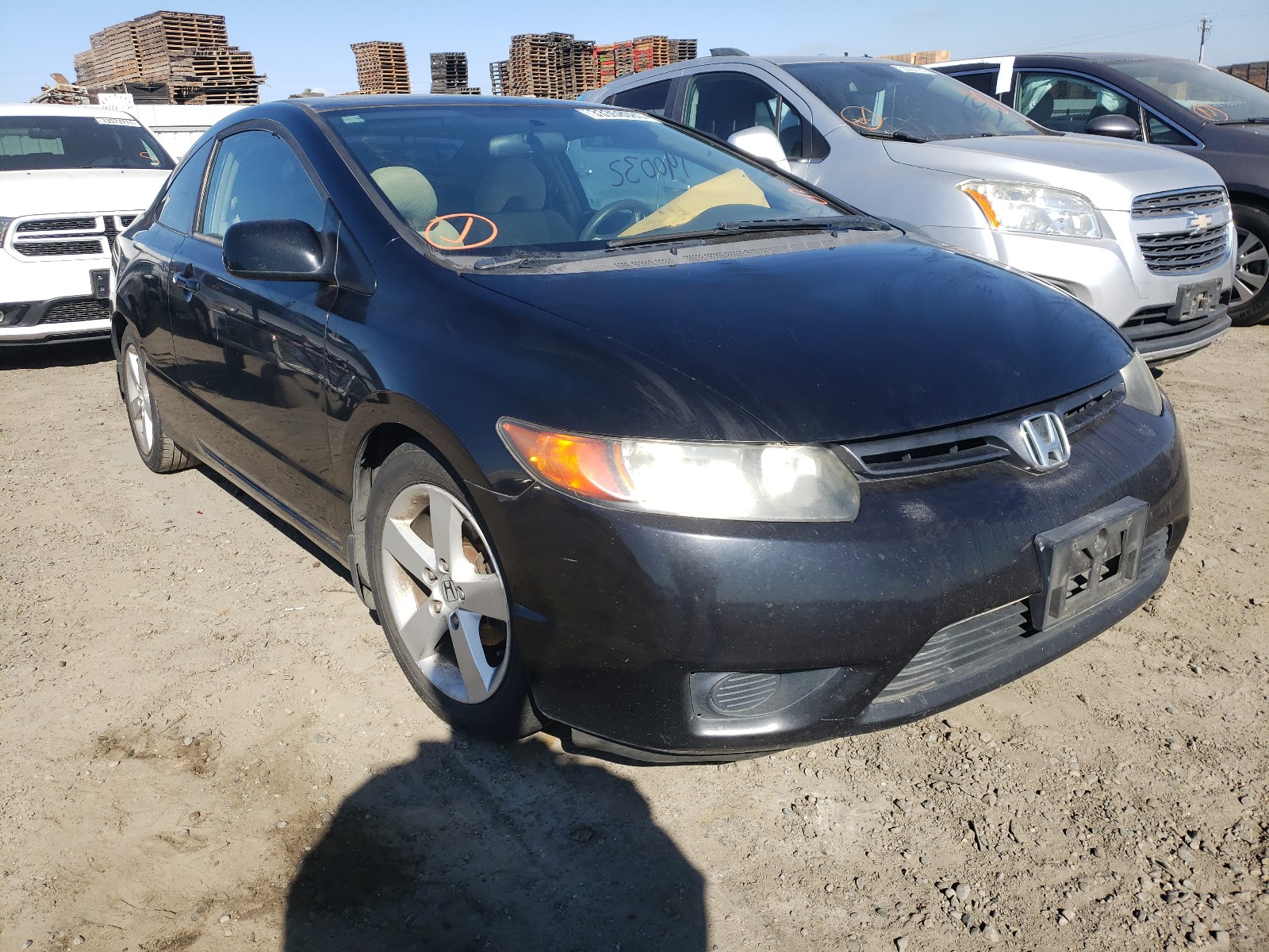 honda civic ex 2006 2hgfg12846h556722