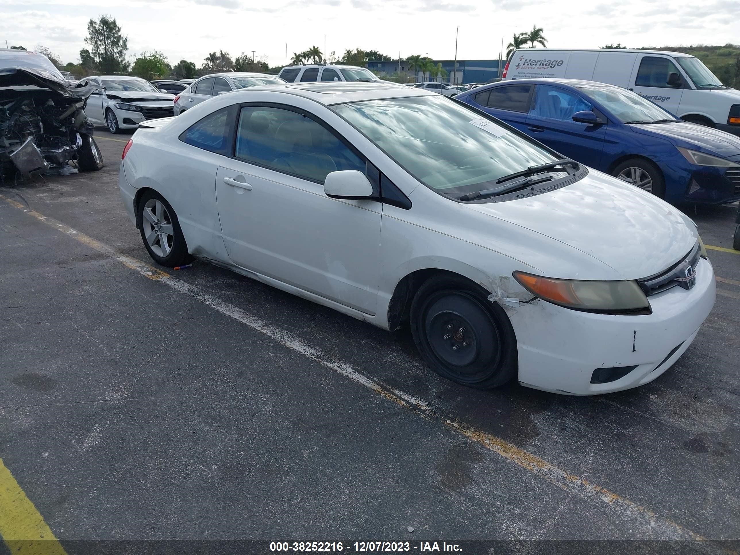 honda civic 2008 2hgfg12848h578495