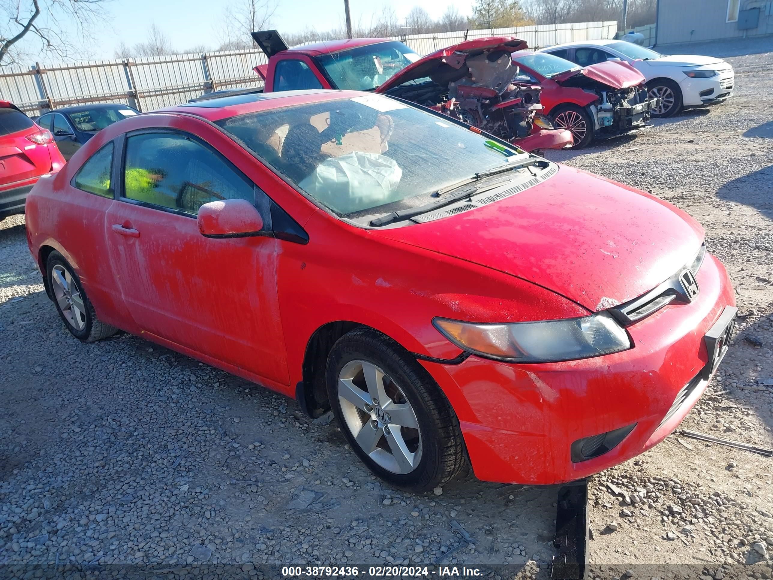 honda civic 2008 2hgfg12848h579064