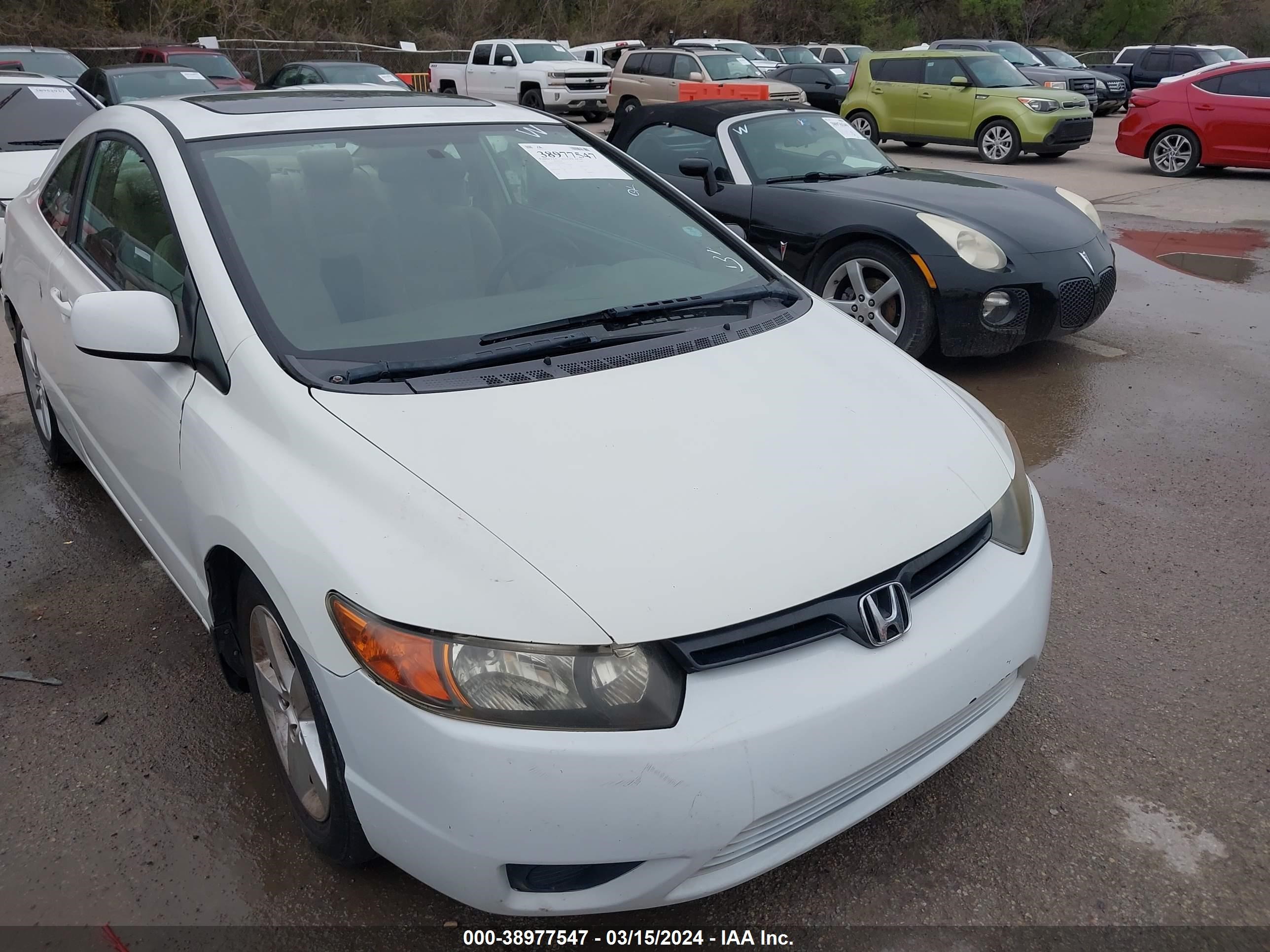 honda civic 2007 2hgfg12857h567066