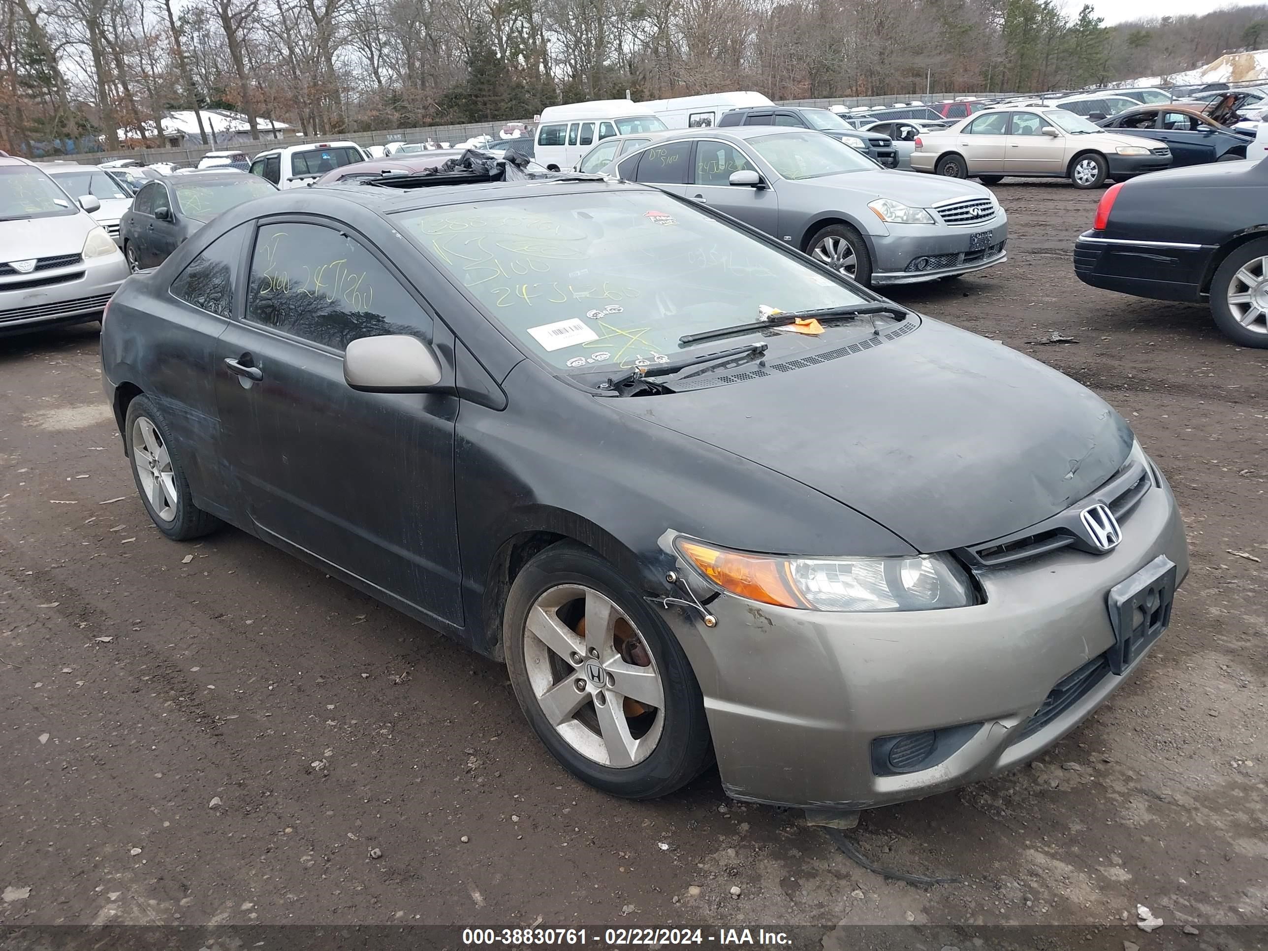 honda civic 2008 2hgfg12858h525806