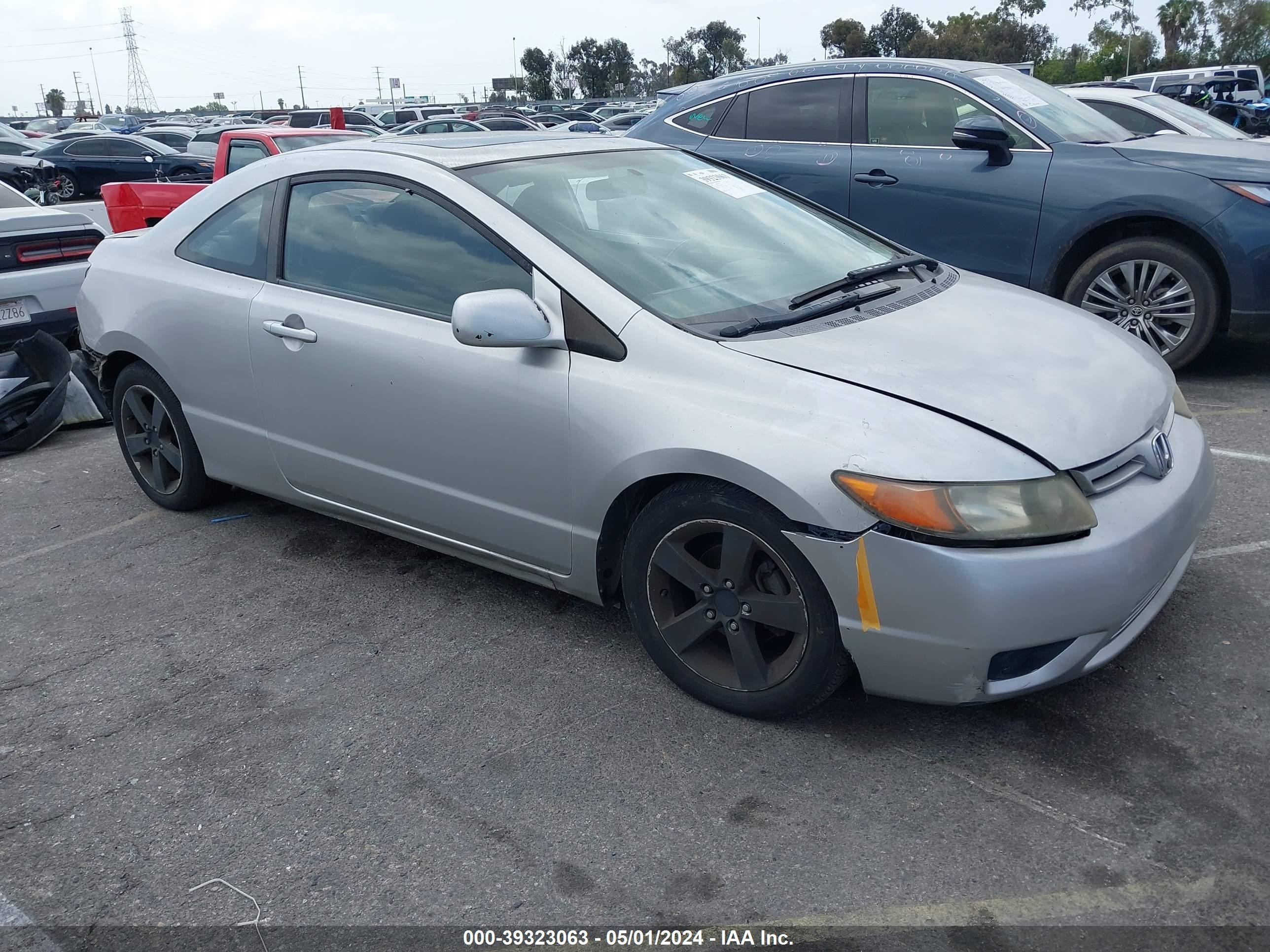 honda civic 2007 2hgfg12867h570283