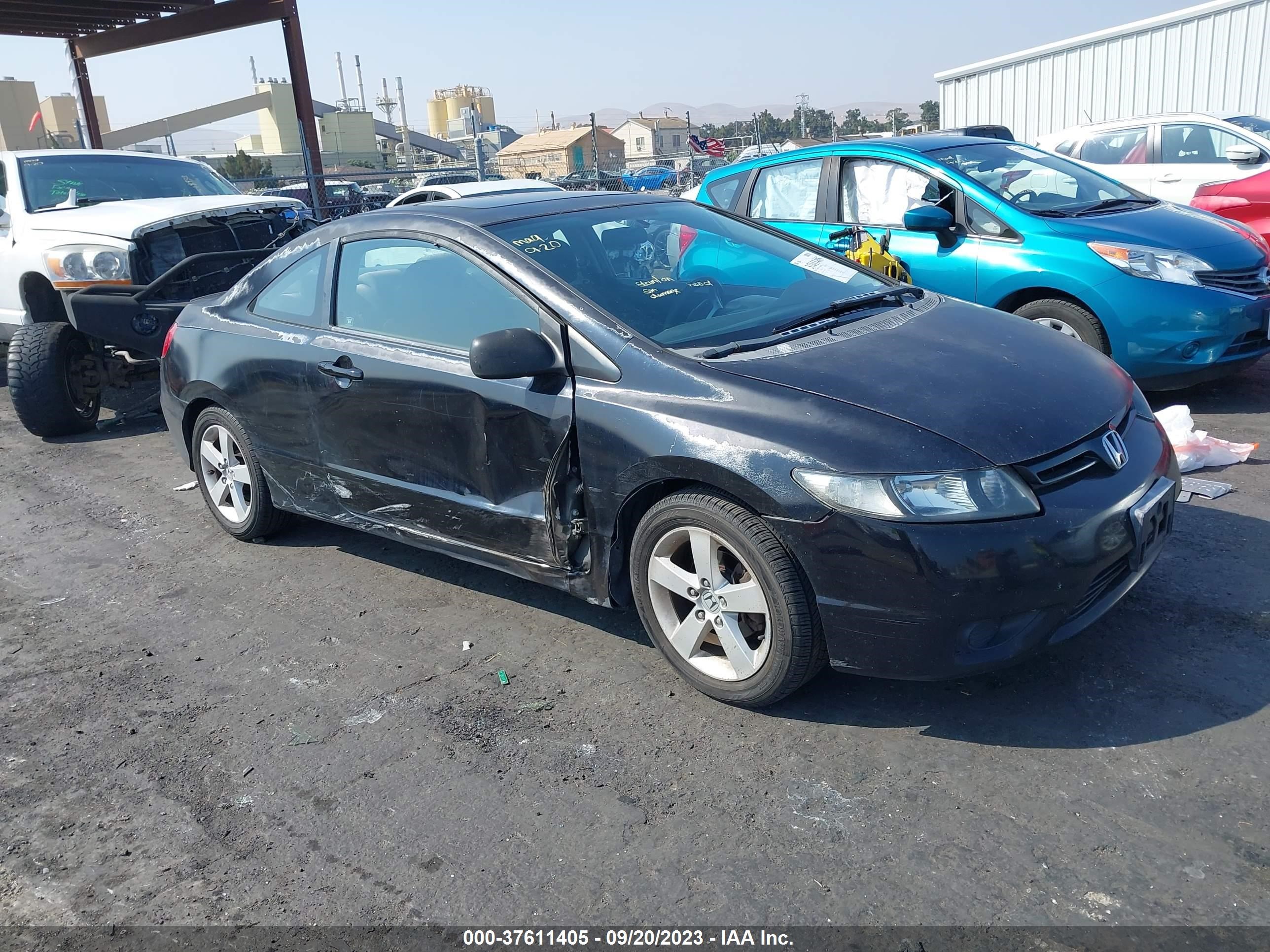 honda civic 2007 2hgfg12877h572835