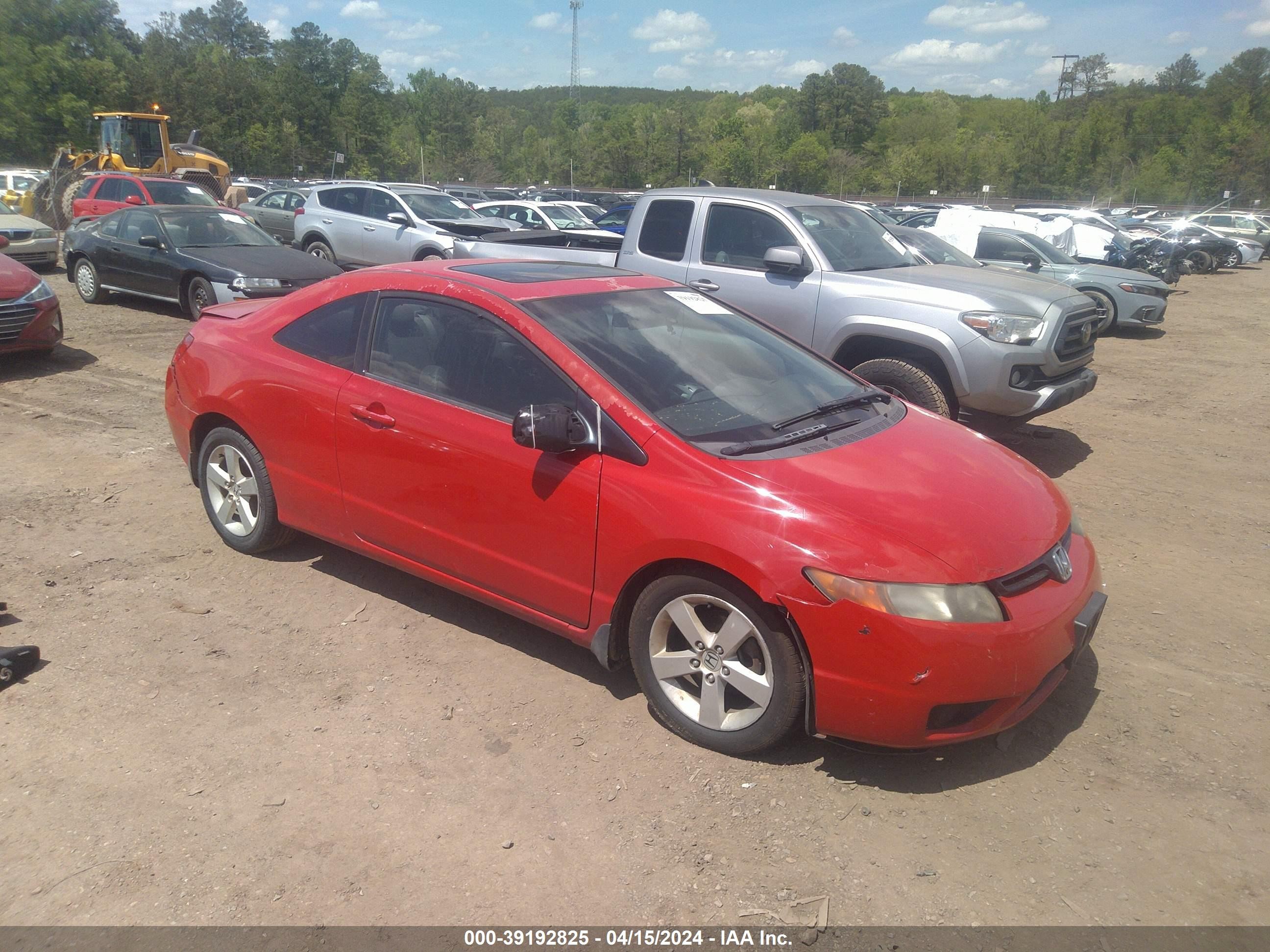 honda civic 2007 2hgfg12897h539769