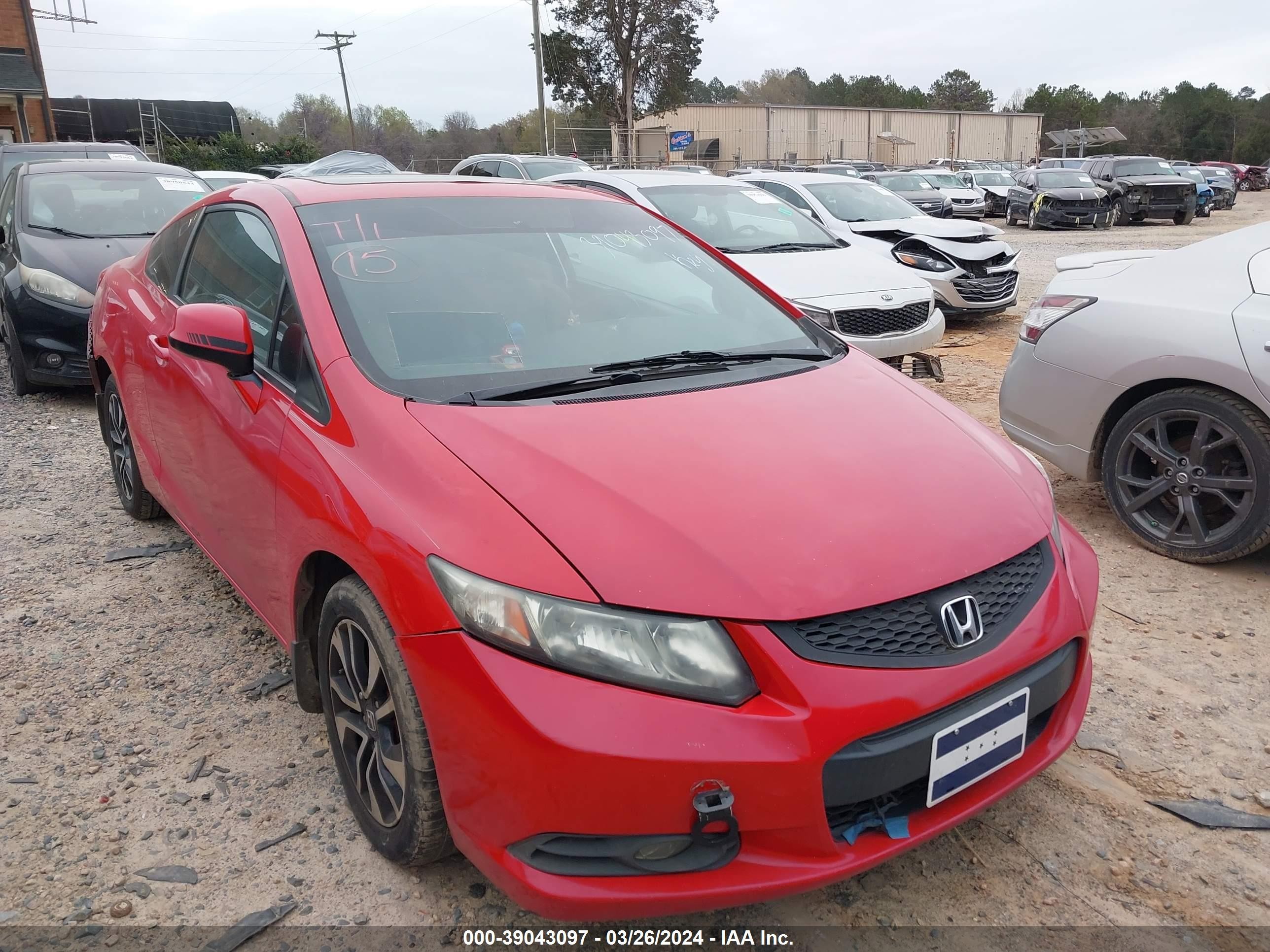 honda civic 2013 2hgfg3b84dh526063