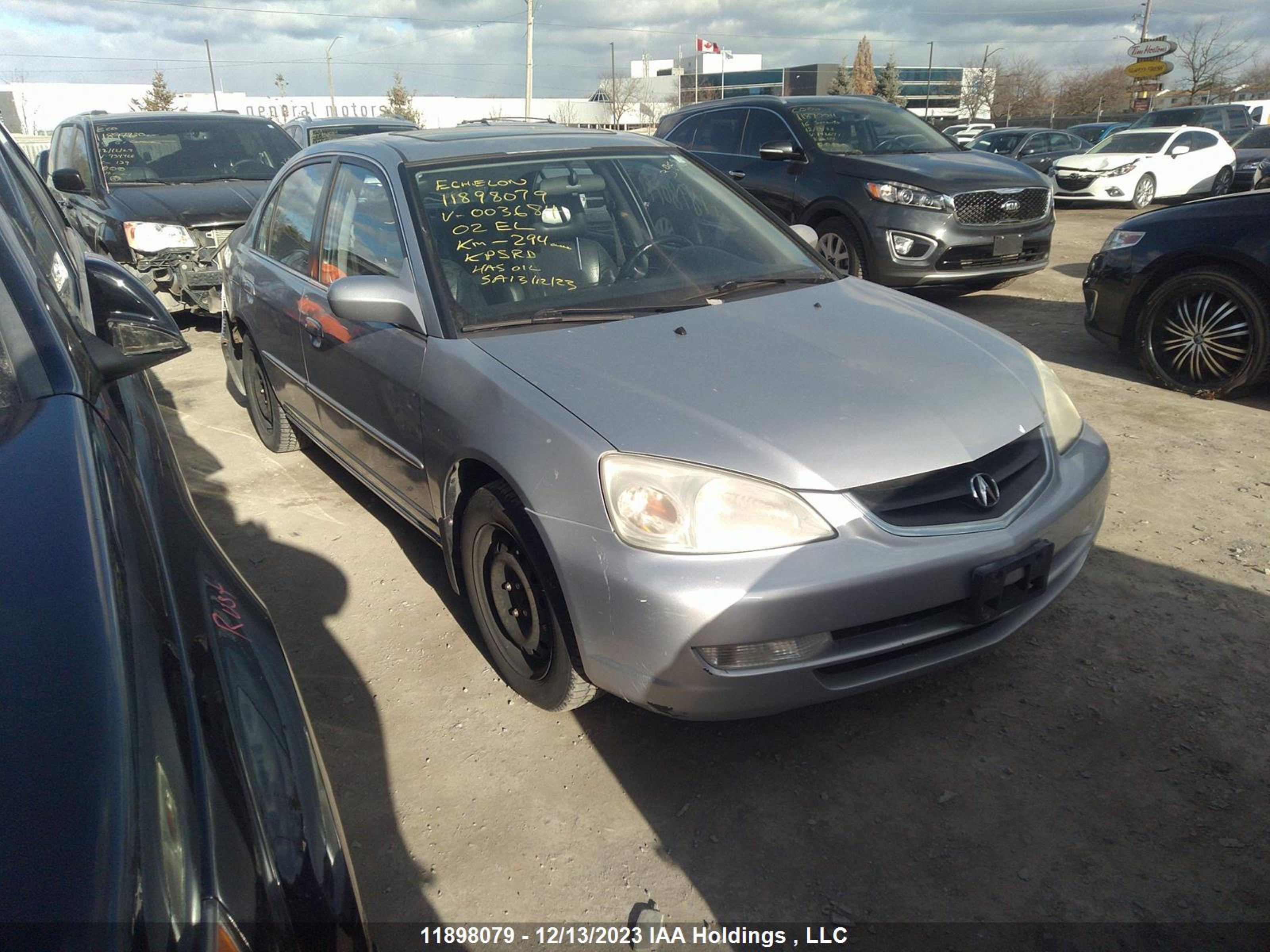 acura el 2002 2hhes36802h003684