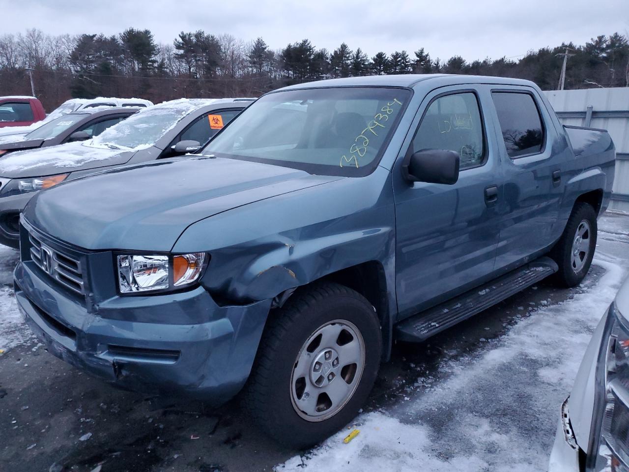 honda ridgeline 2007 2hjyk16297h540105