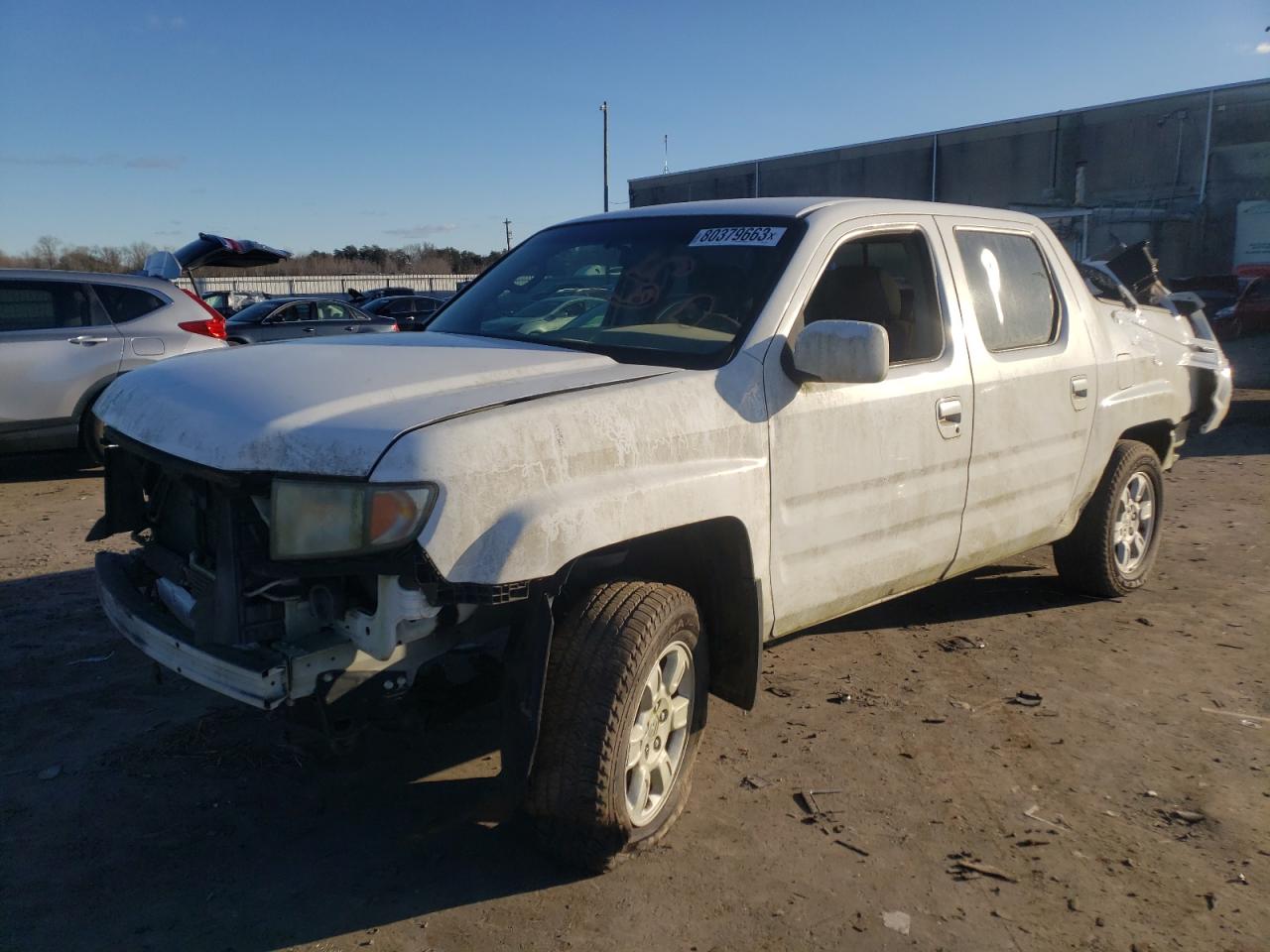 honda ridgeline 2006 2hjyk16416h564334