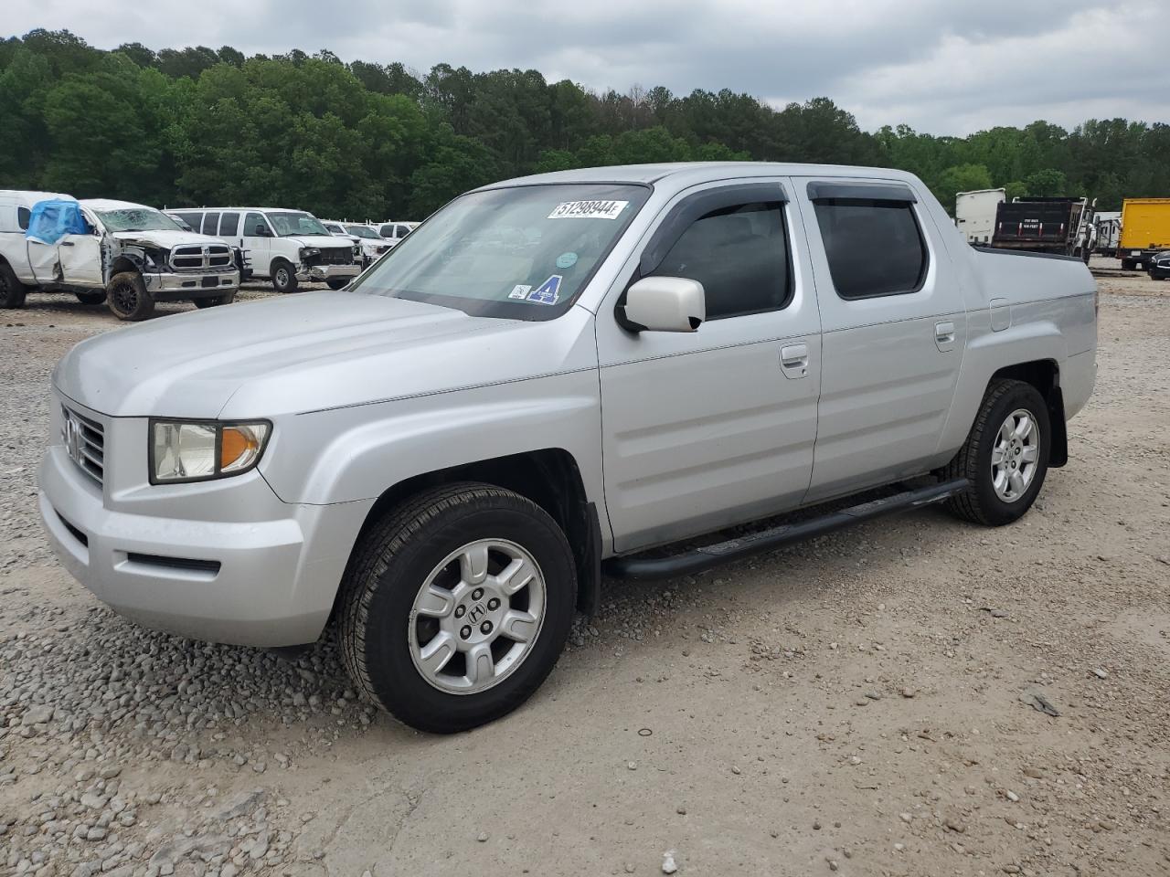 honda ridgeline 2007 2hjyk16417h515216