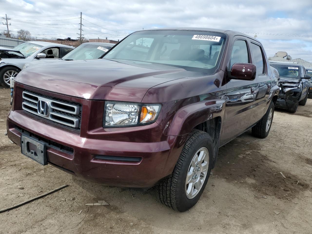 honda ridgeline 2008 2hjyk16448h505040