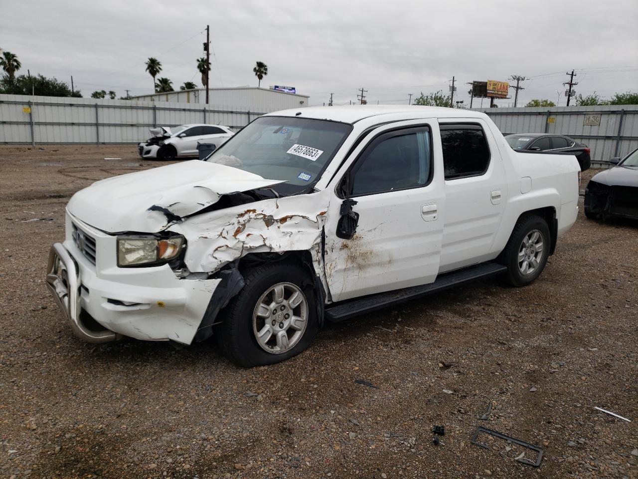 honda ridgeline 2006 2hjyk16466h502377