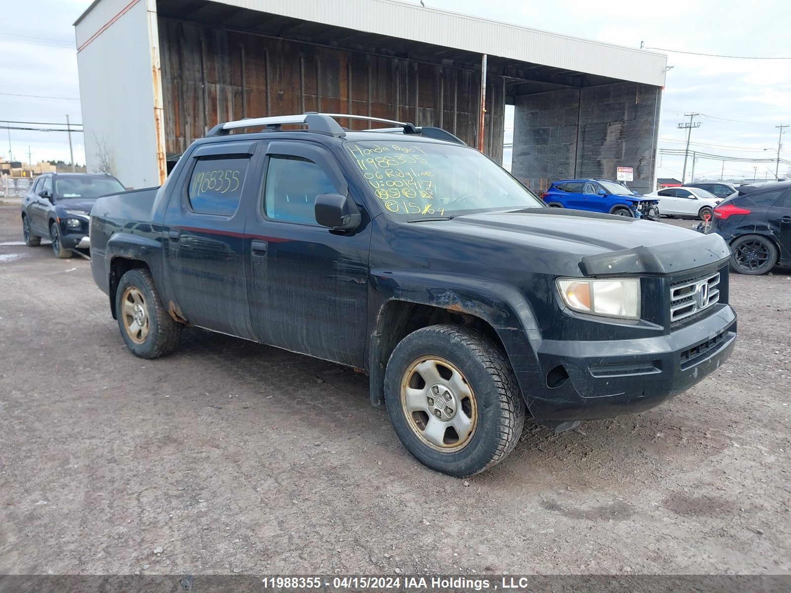 honda ridgeline 2006 2hjyk16476h001417