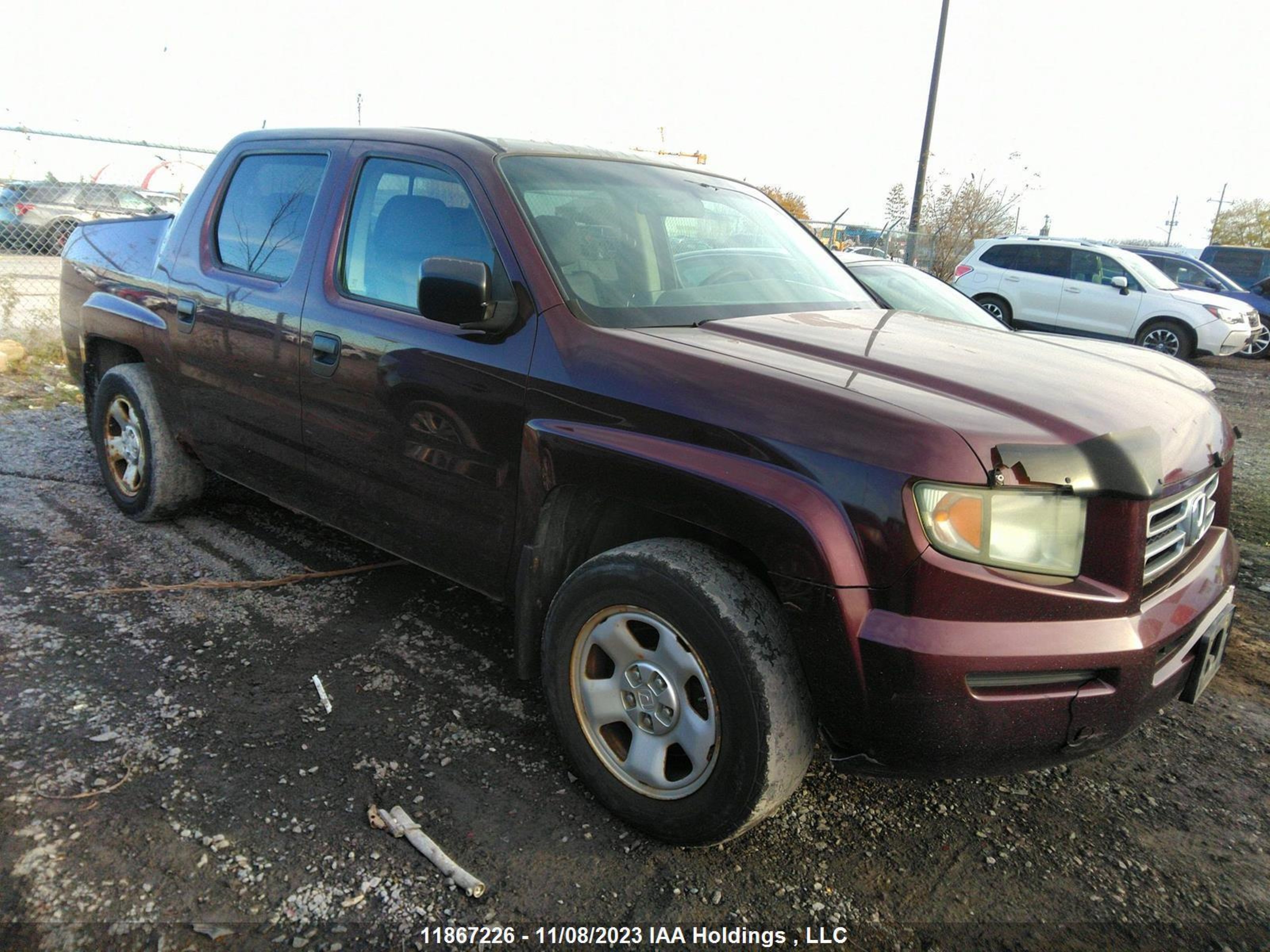 honda ridgeline 2008 2hjyk16478h004224