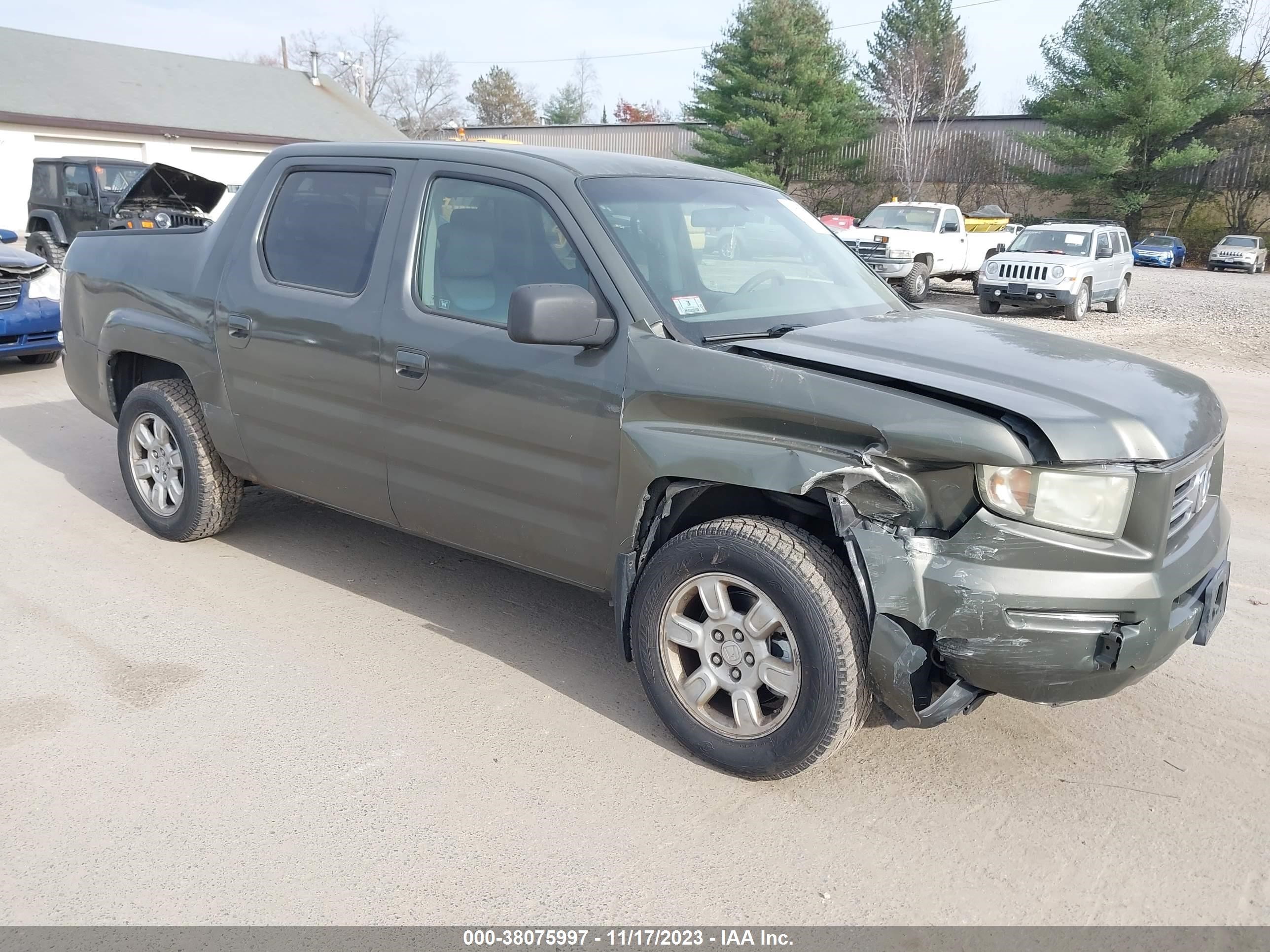 honda ridgeline 2006 2hjyk16496h546549