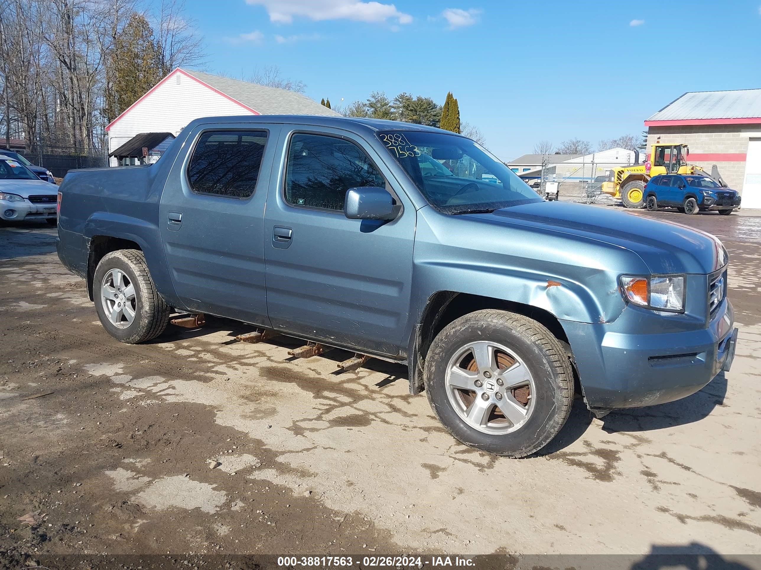 honda ridgeline 2006 2hjyk16506h539711