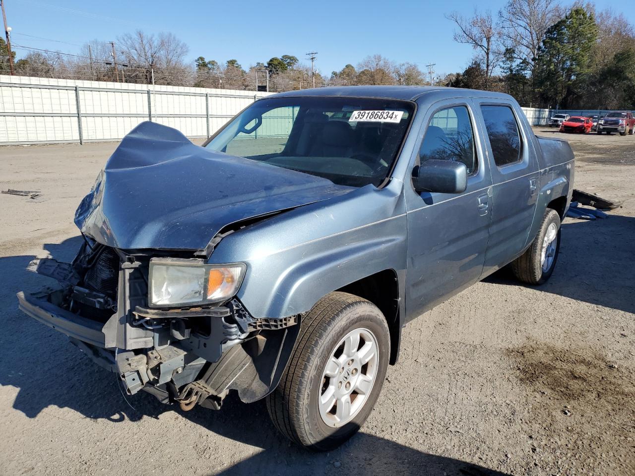 honda ridgeline 2007 2hjyk16507h513028