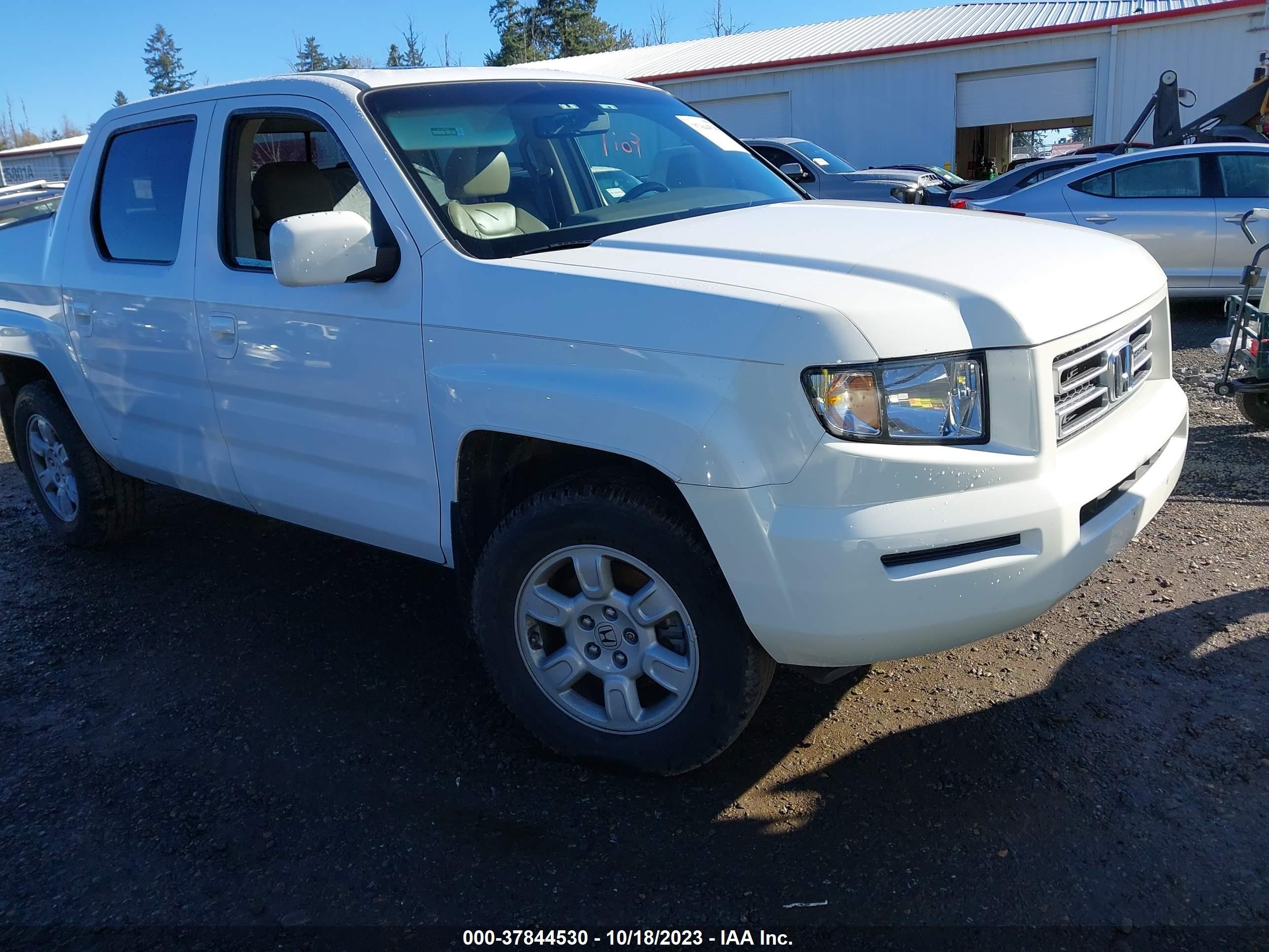 honda ridgeline 2007 2hjyk16507h531903