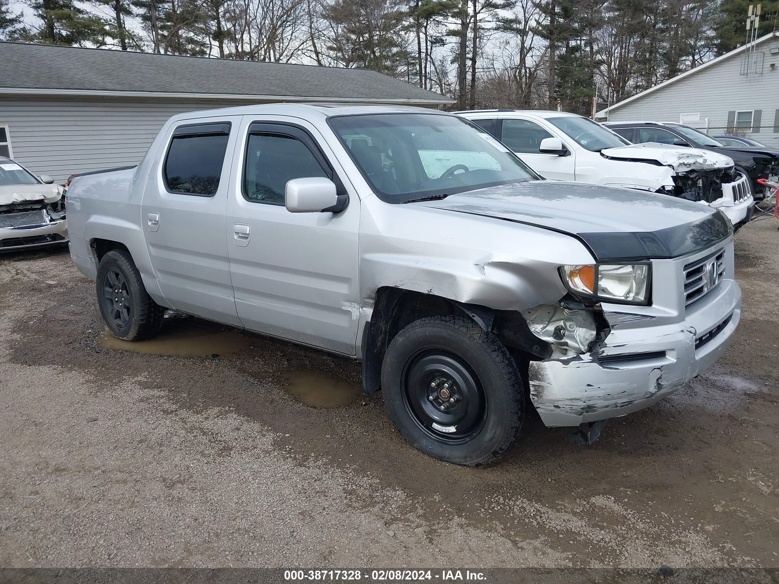 honda ridgeline 2008 2hjyk16518h512164