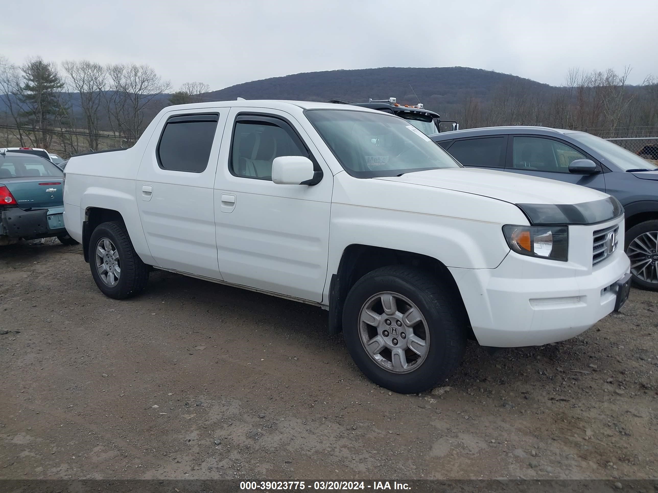 honda ridgeline 2007 2hjyk16527h538125