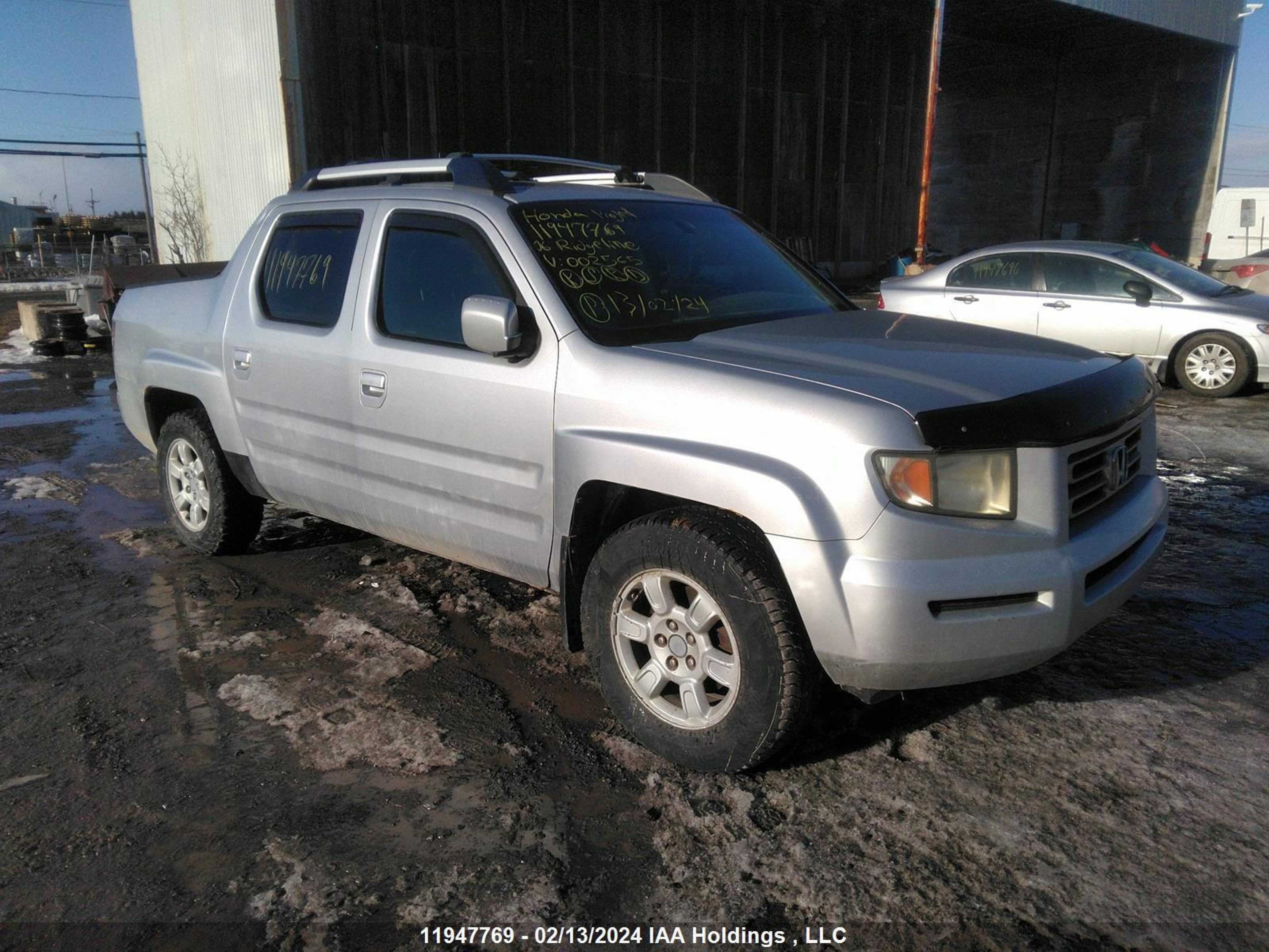 honda ridgeline 2006 2hjyk16546h002565