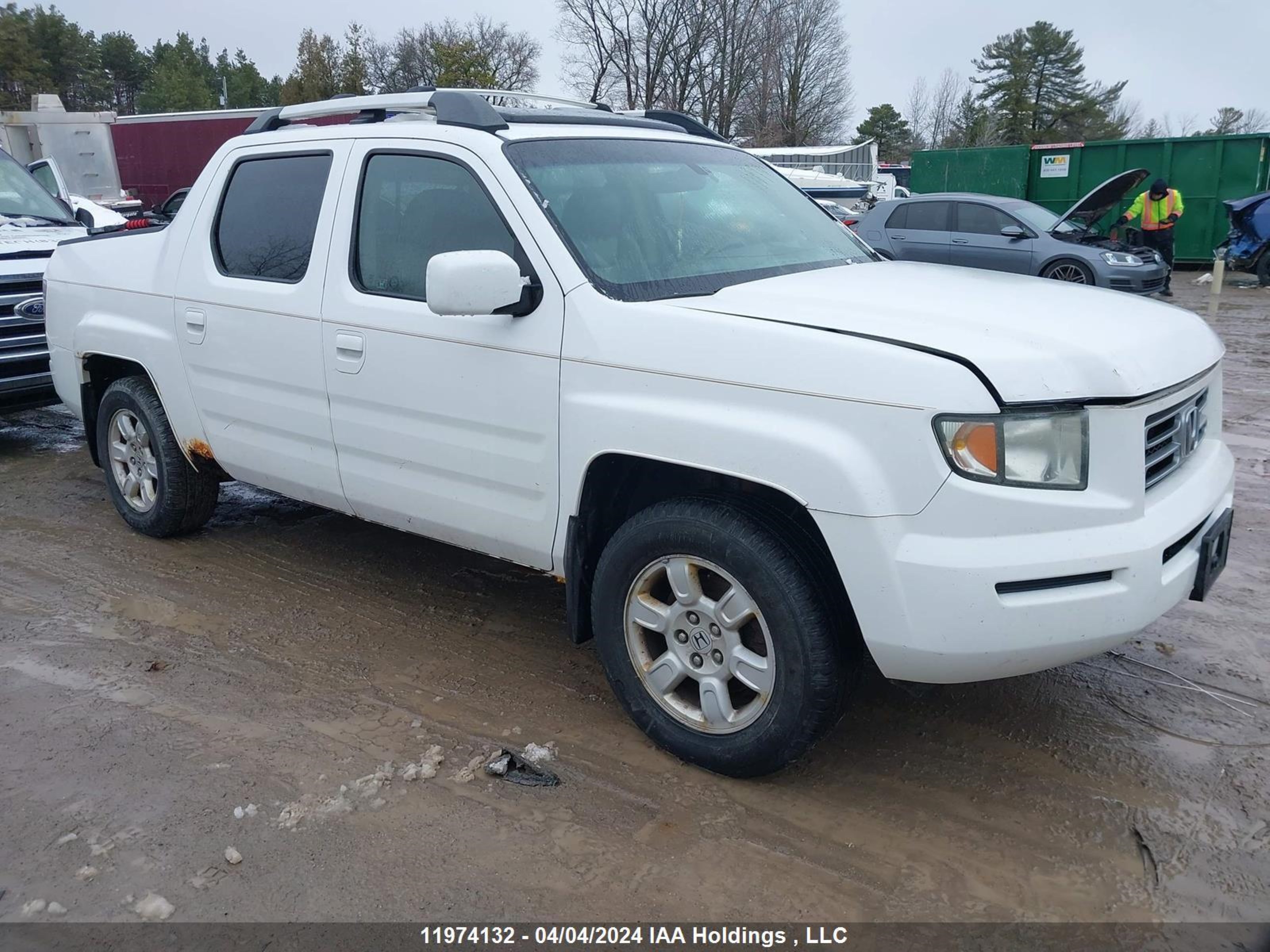 honda ridgeline 2007 2hjyk16547h522315