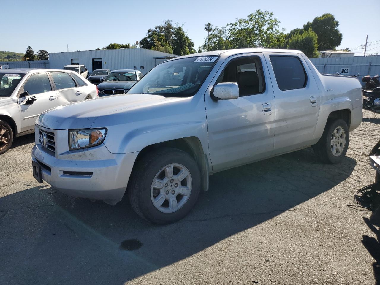 honda ridgeline 2007 2hjyk16547h526221