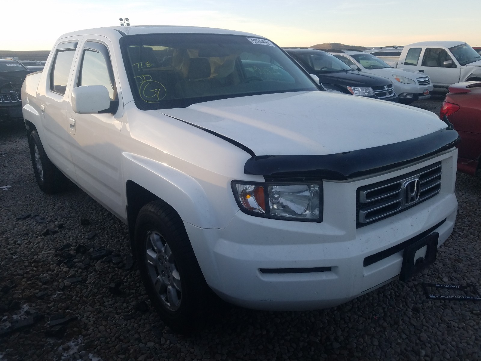 honda ridgeline 2007 2hjyk16557h516541