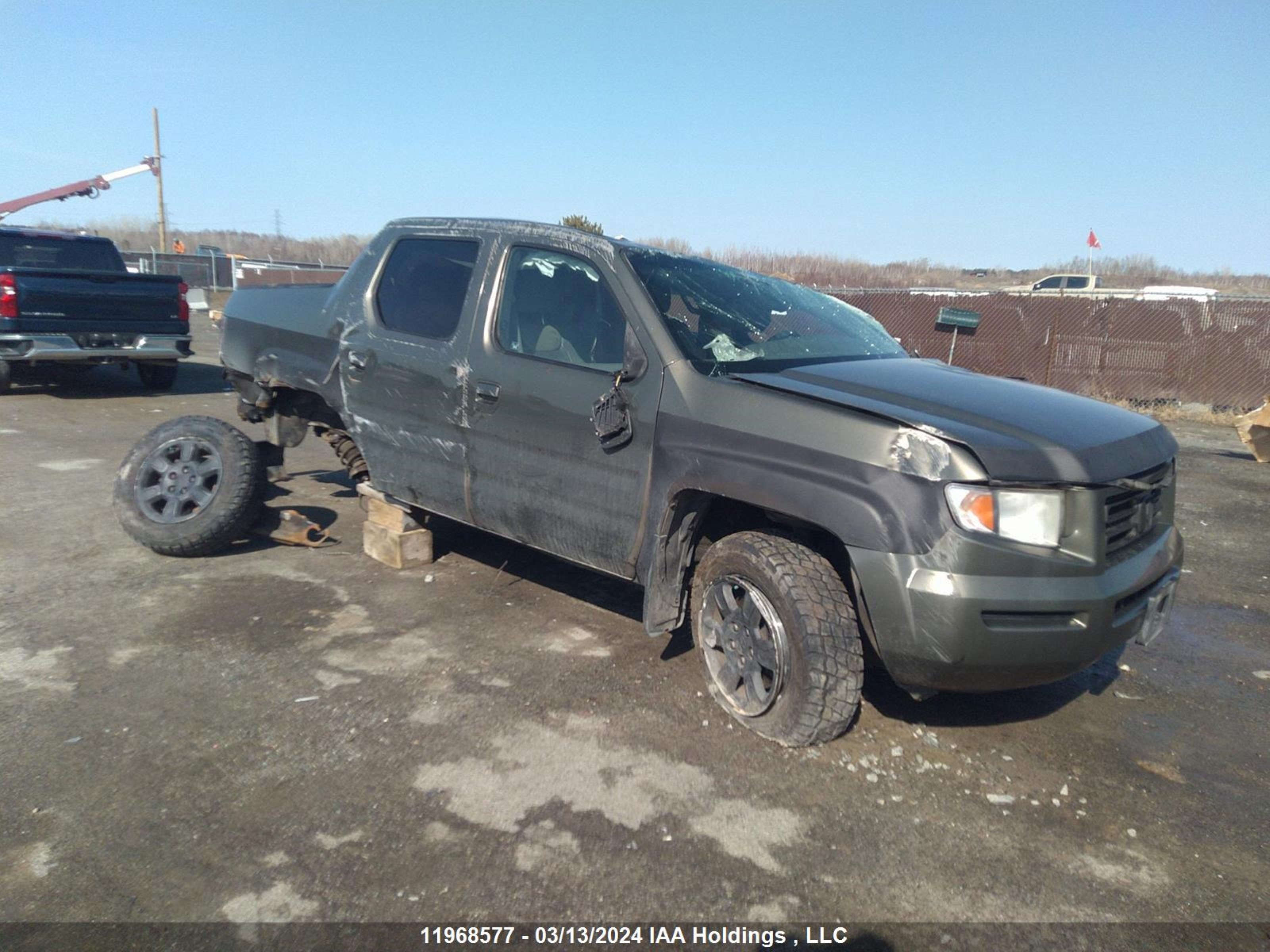 honda ridgeline 2006 2hjyk16576h002057