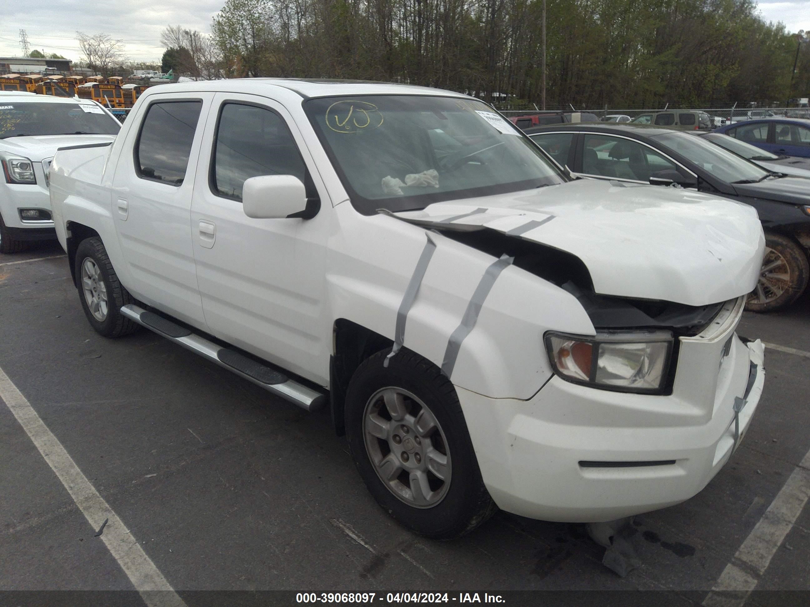 honda ridgeline 2006 2hjyk16576h524932