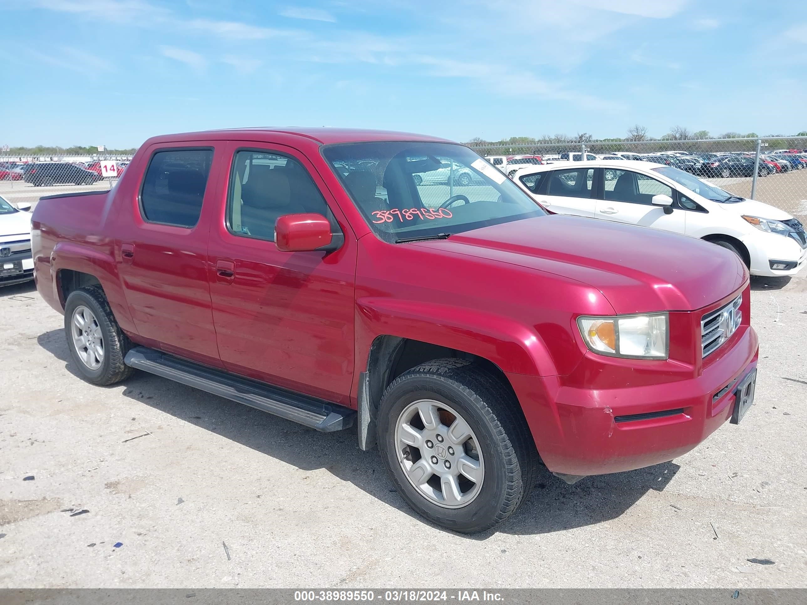 honda ridgeline 2006 2hjyk16576h528723