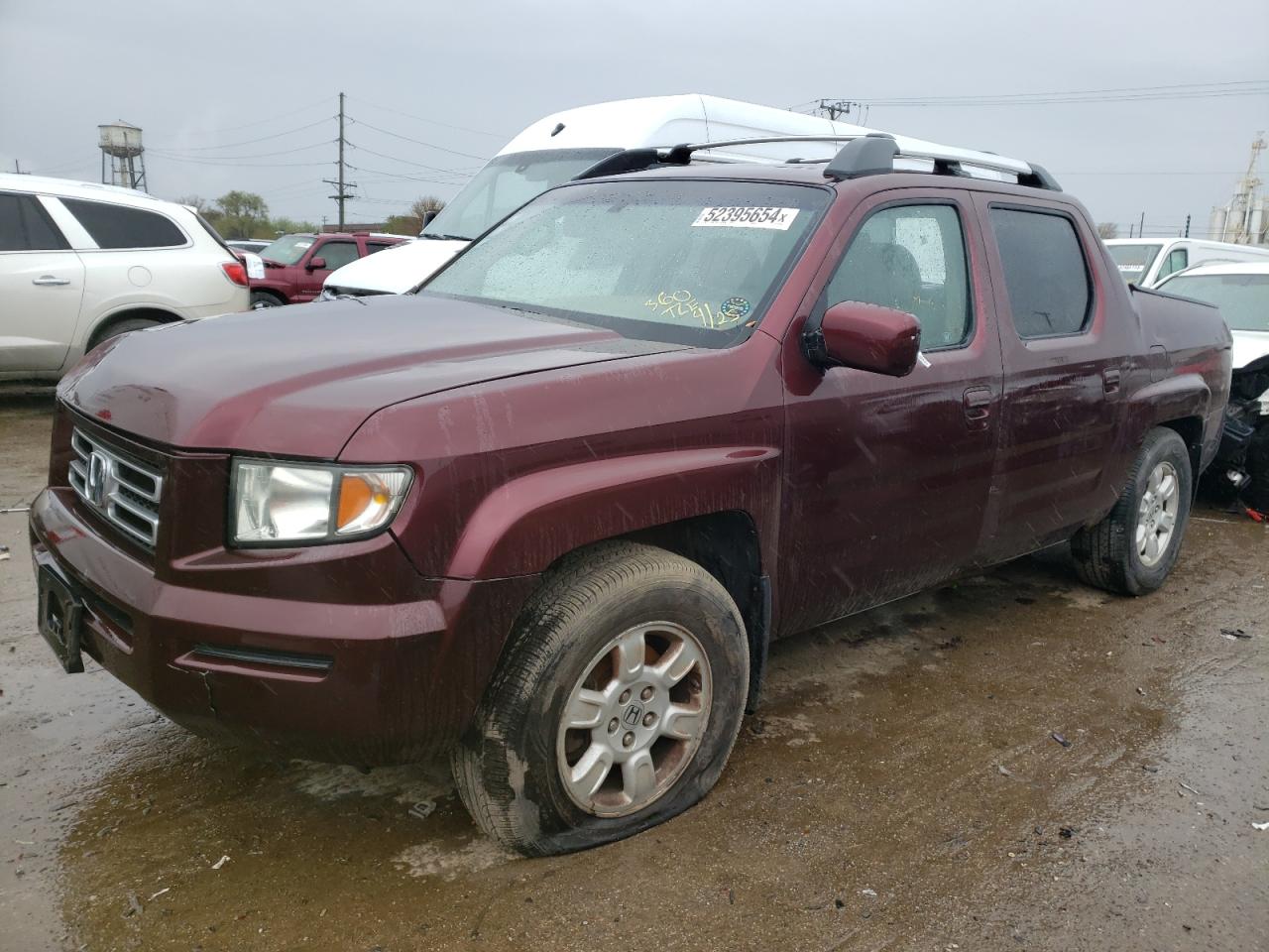 honda ridgeline 2007 2hjyk16577h501572