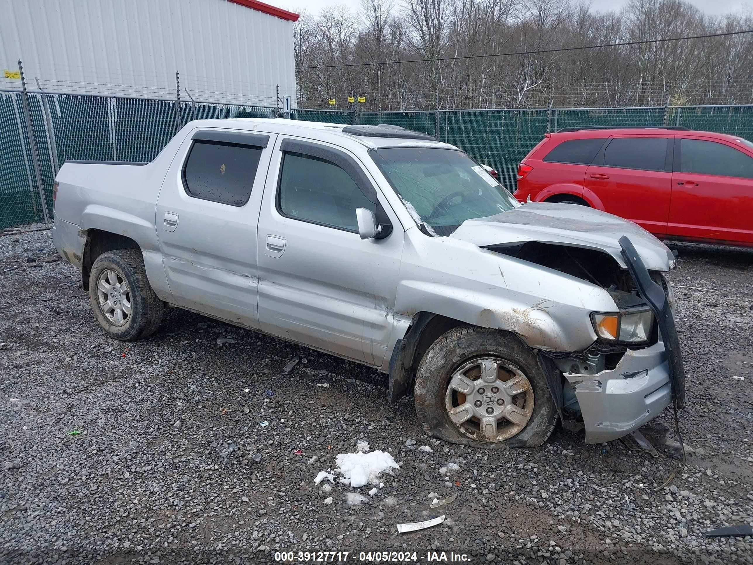 honda ridgeline 2007 2hjyk16577h542980