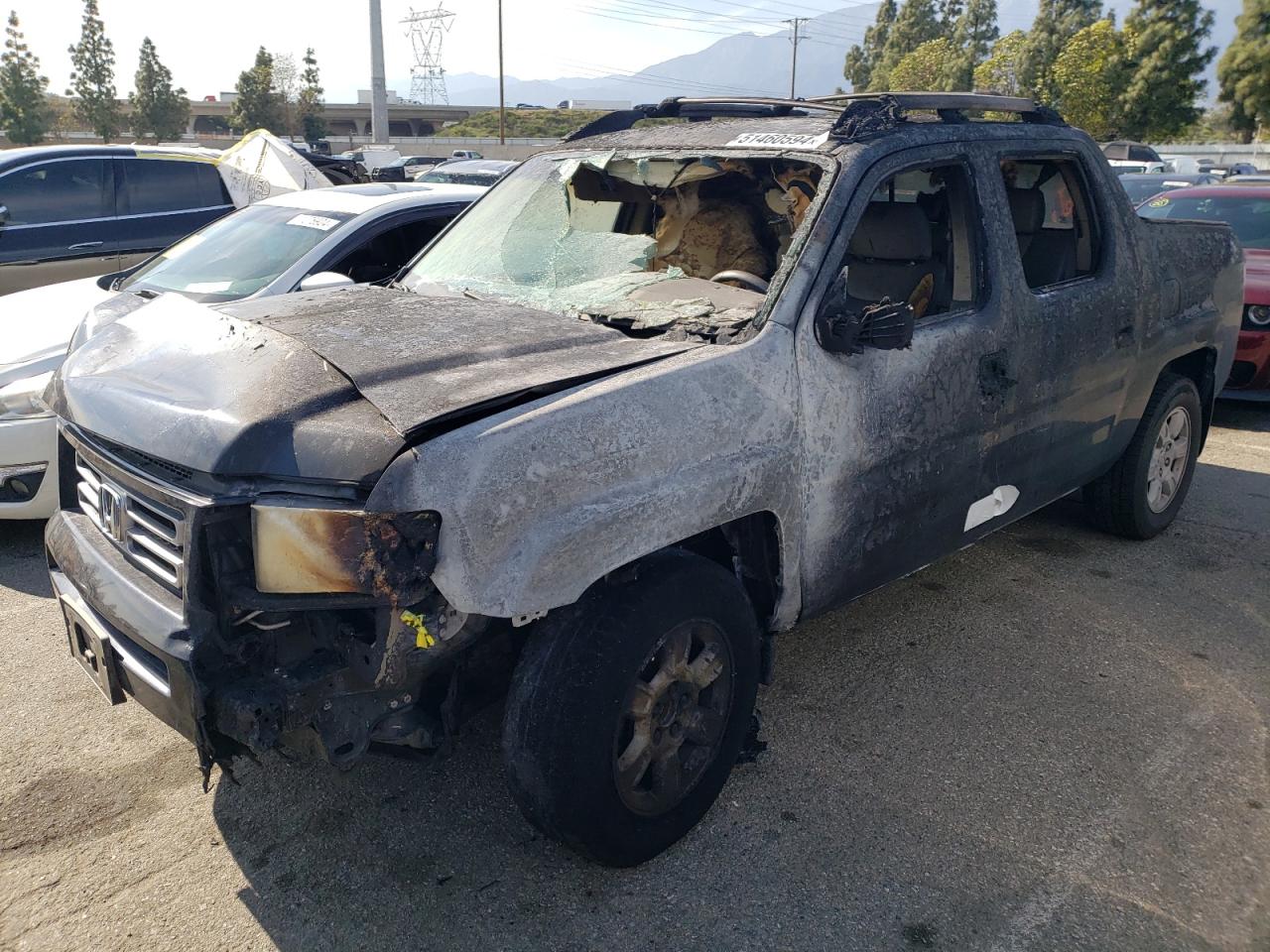 honda ridgeline 2006 2hjyk16596h508683