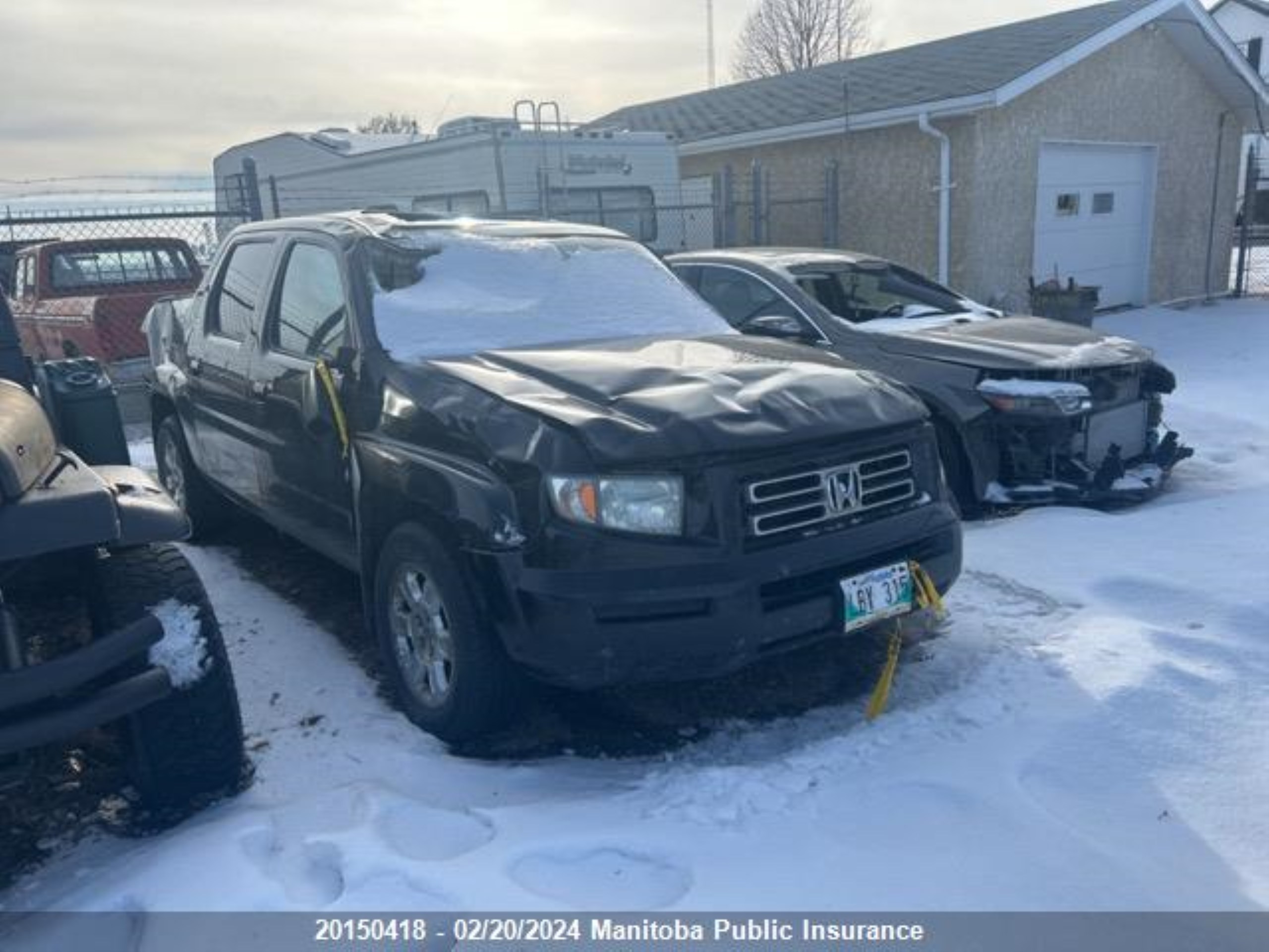 honda ridgeline 2008 2hjyk165x8h003254