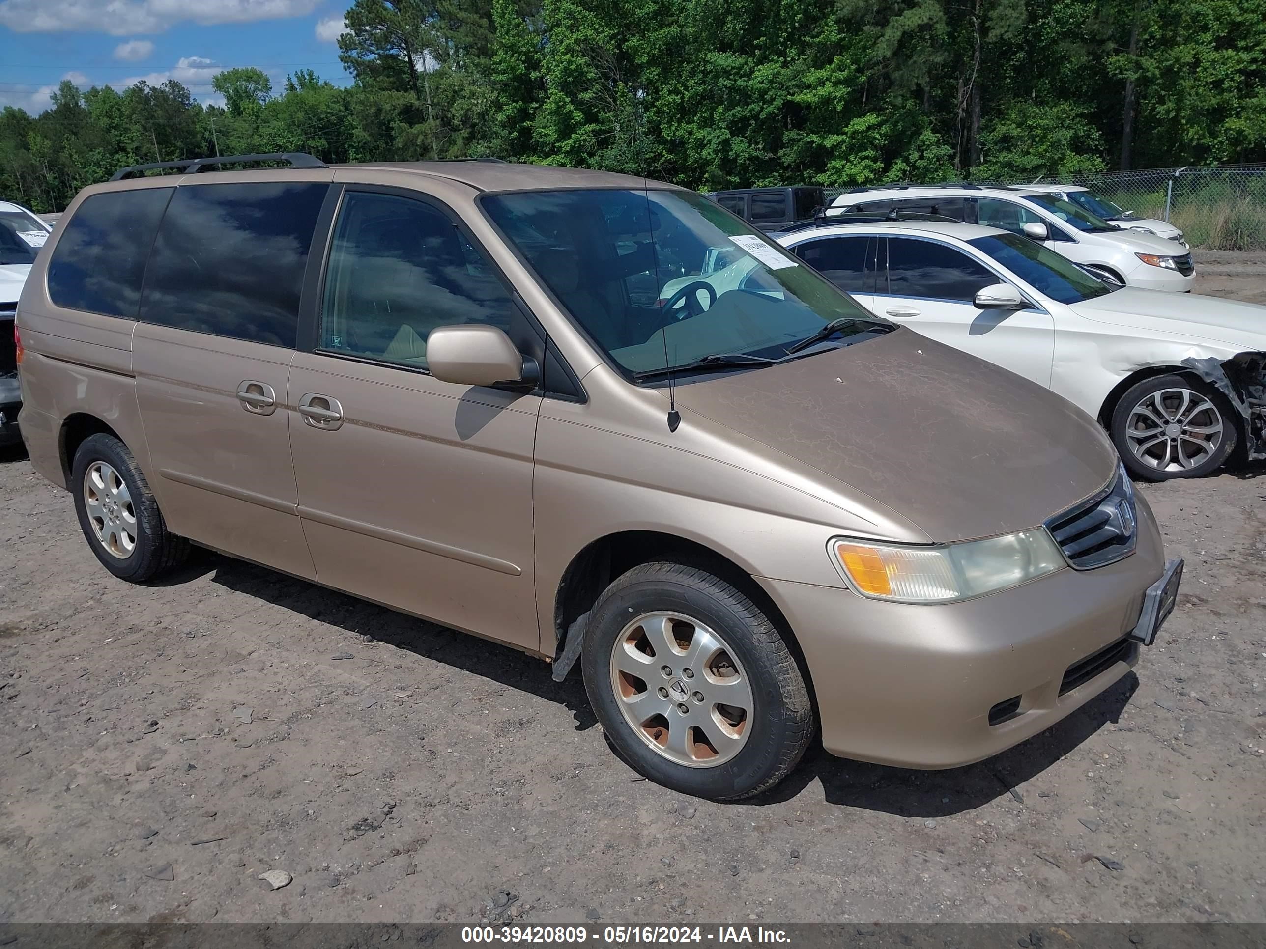 honda odyssey 2002 2hkrl18052h549692