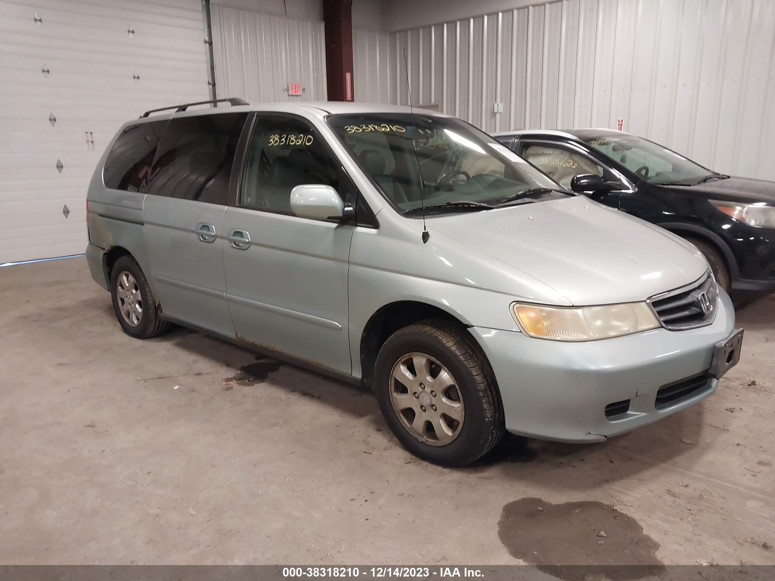 honda odyssey 2002 2hkrl18072h580961