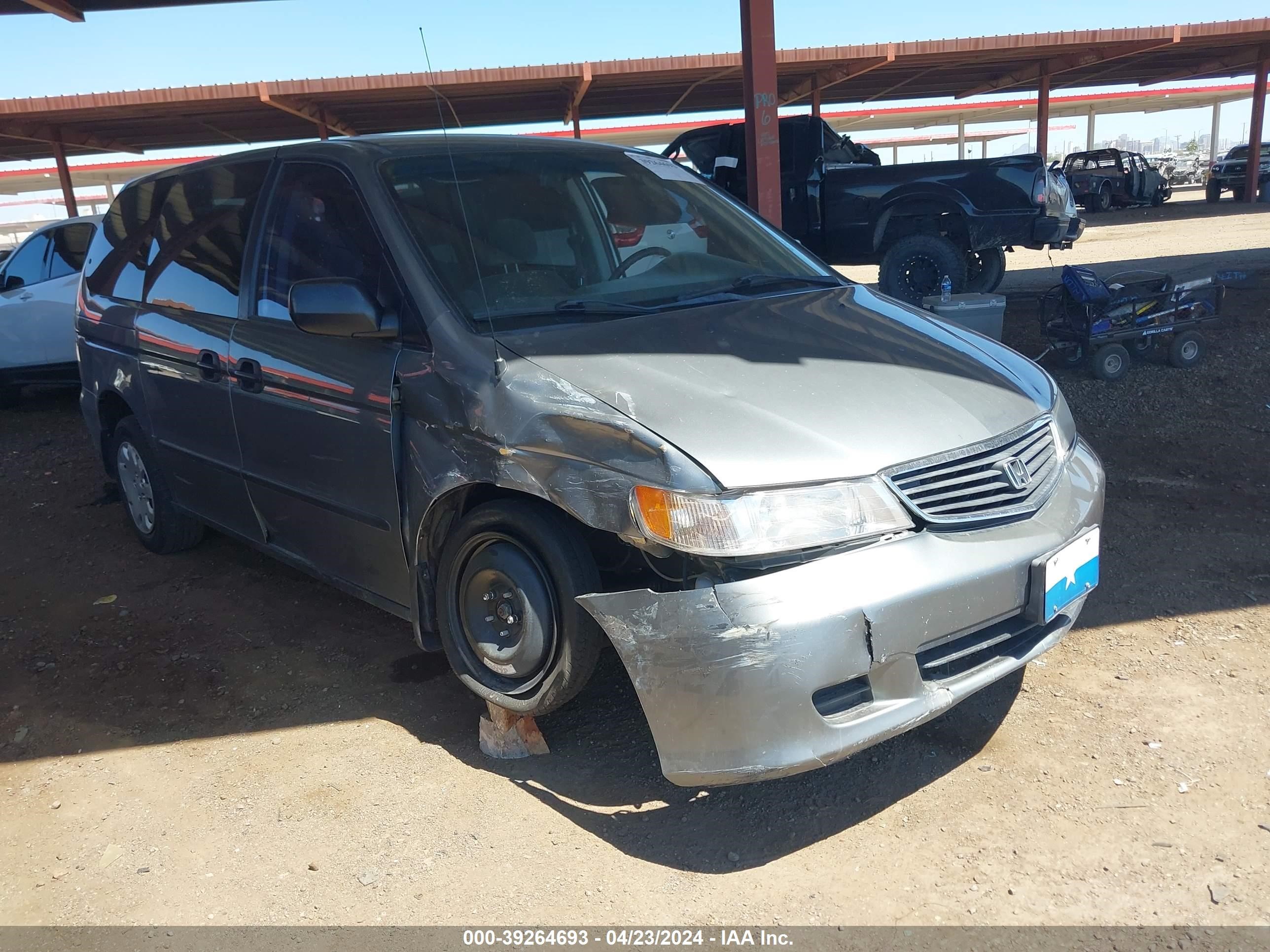 honda odyssey lx 2001 2hkrl18511h521897