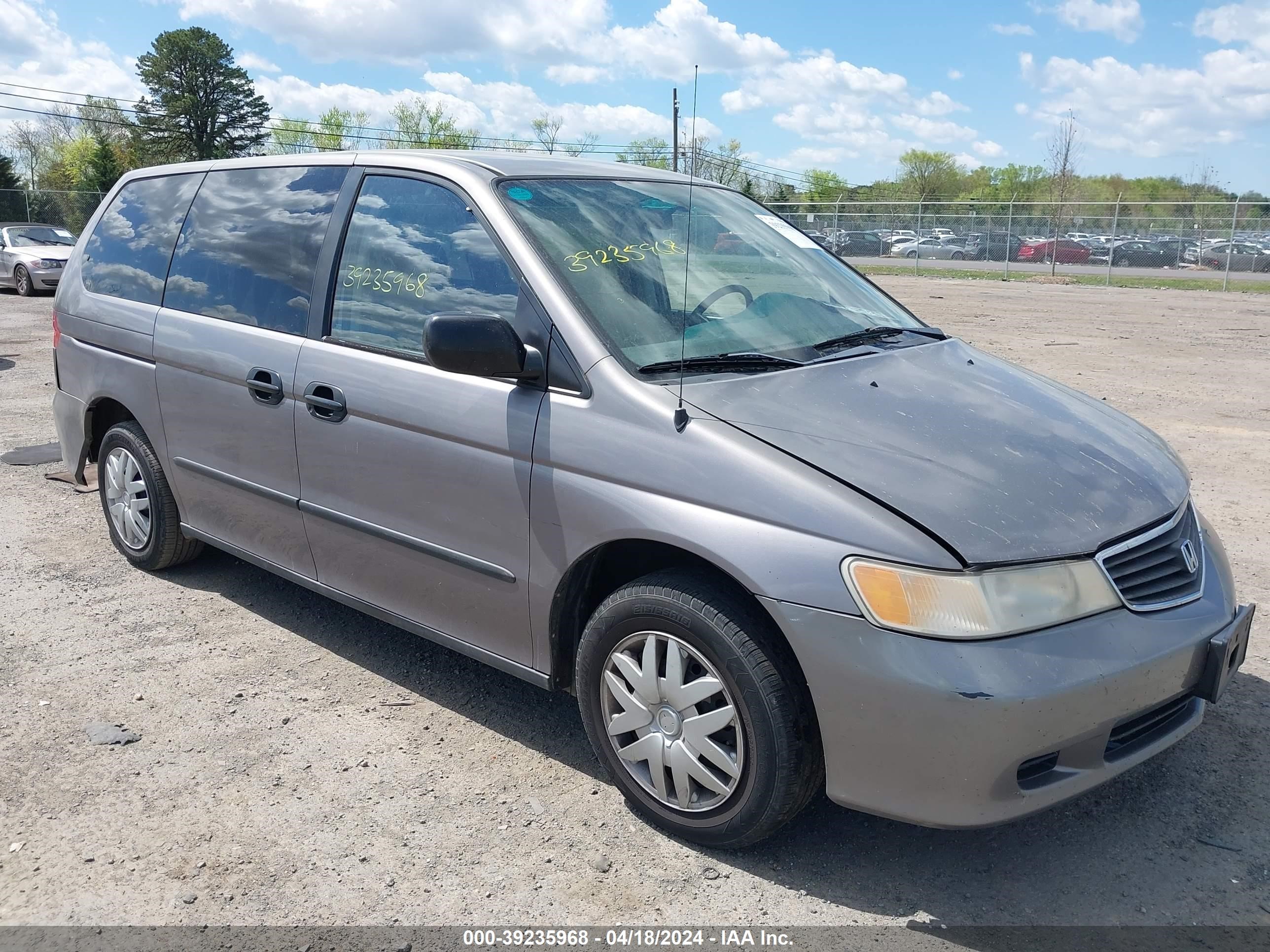 honda odyssey 1999 2hkrl1852xh502350