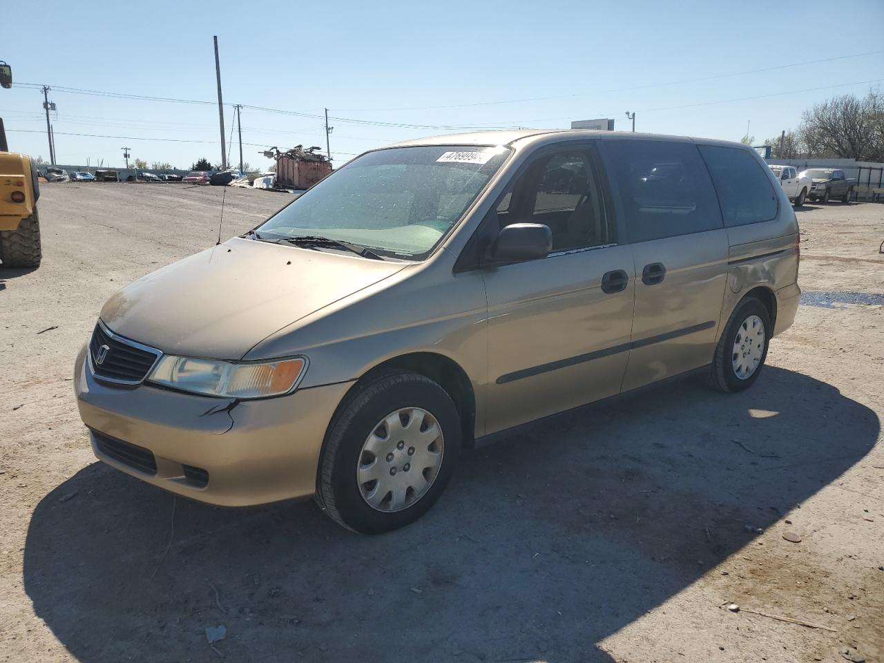 honda odyssey 2001 2hkrl18581h611600