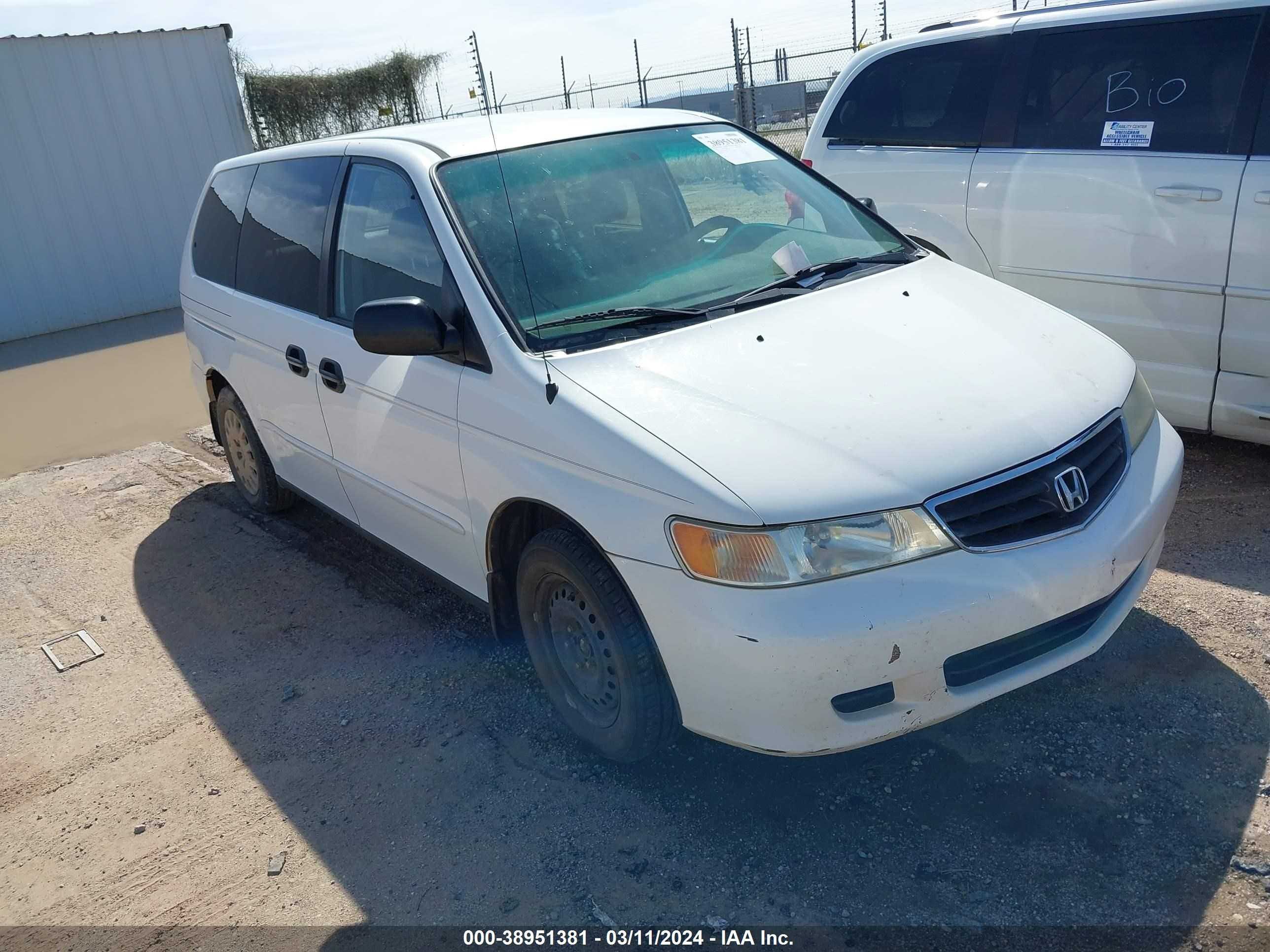 honda odyssey 2002 2hkrl18582h509635