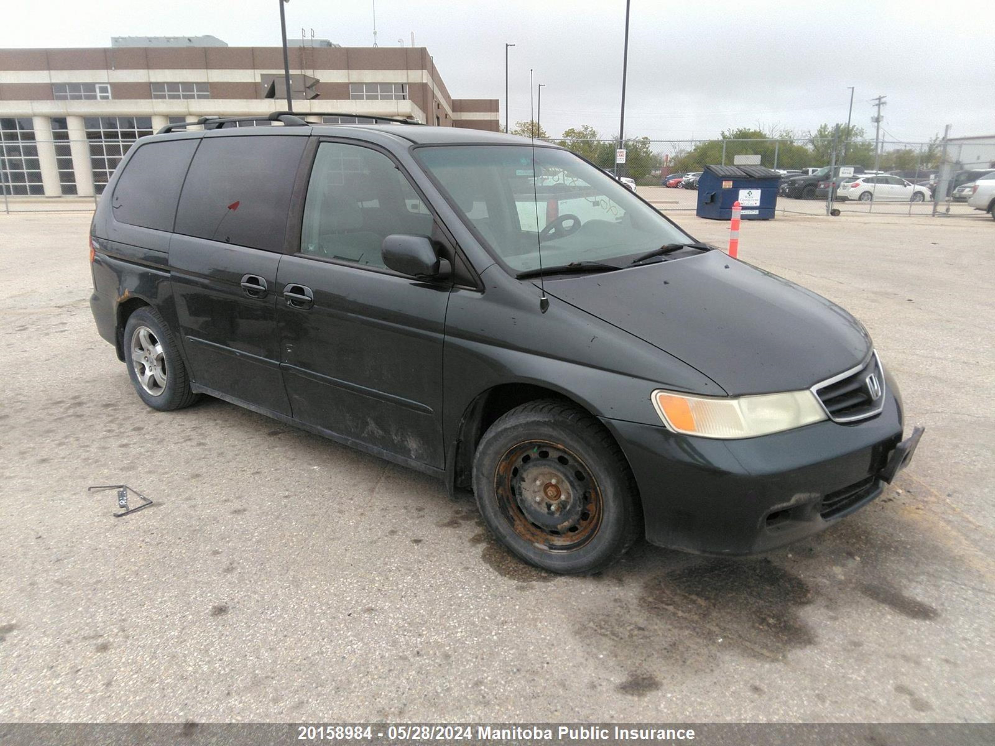 honda odyssey 2003 2hkrl18603h011715