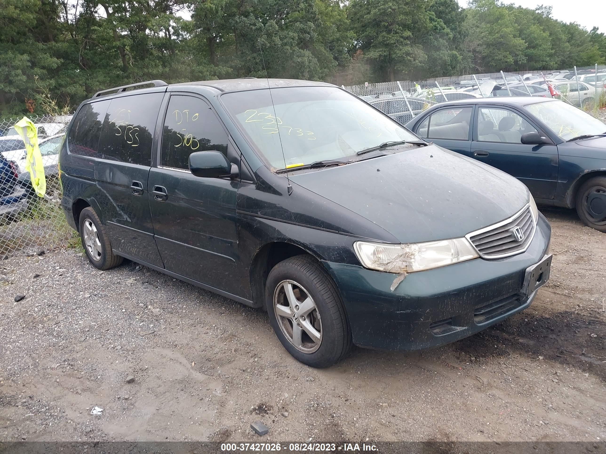 honda odyssey 1999 2hkrl1861xh512036