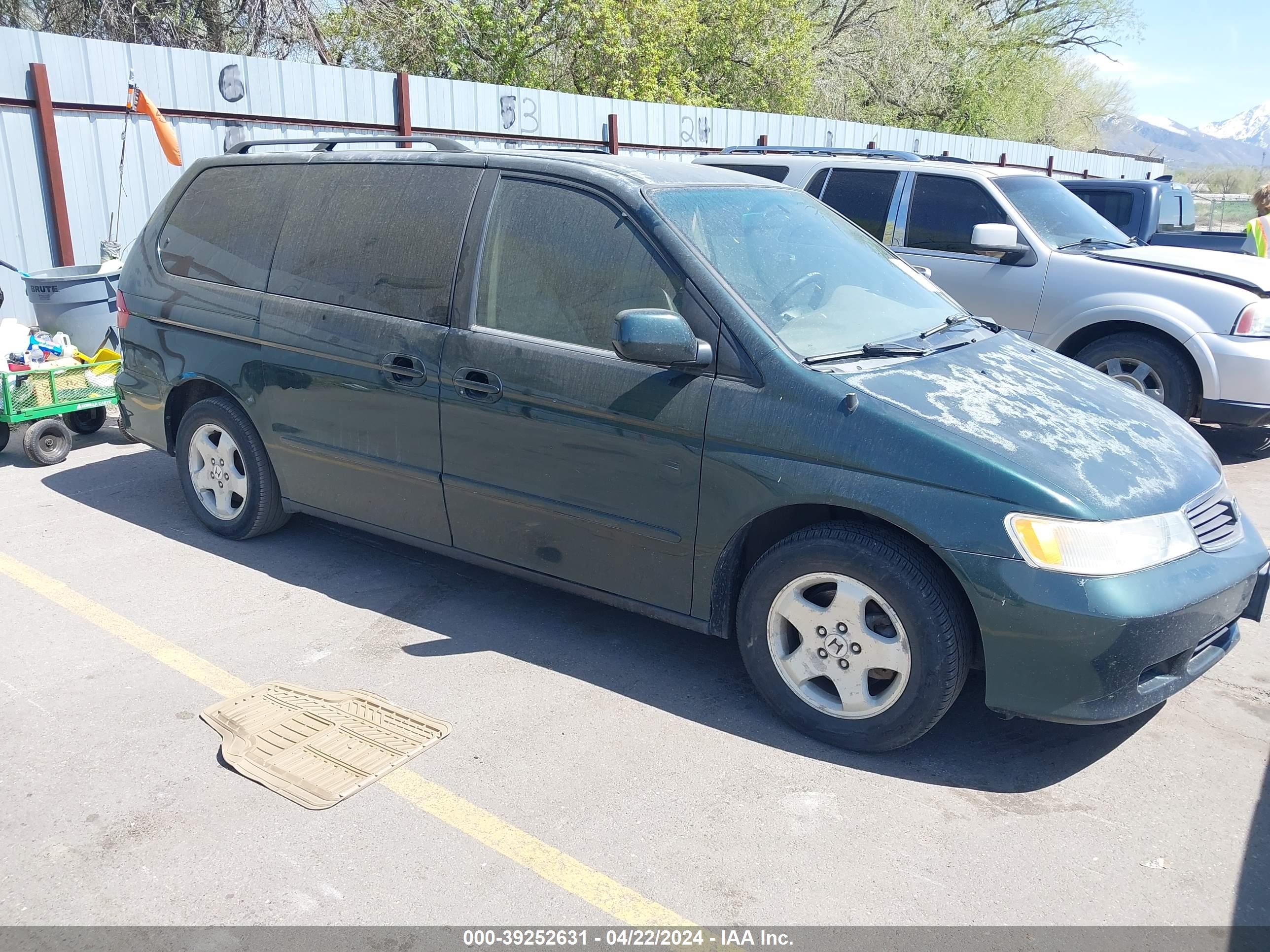 honda odyssey 2001 2hkrl18621h505197